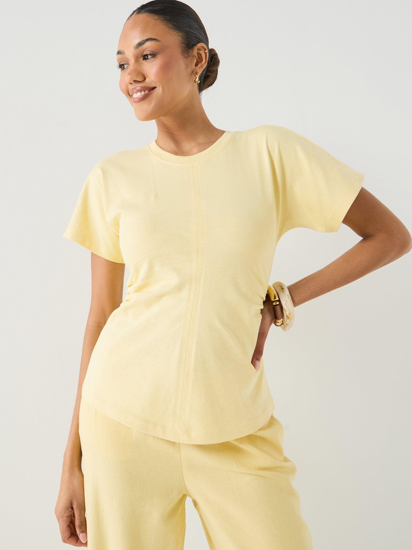 Only Onlmarie S/s Ruching Top Jrs Noos