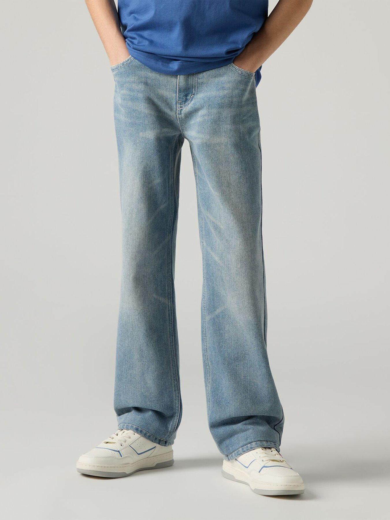Levi'S Boys 505 Regular Fit Jeans - Blue