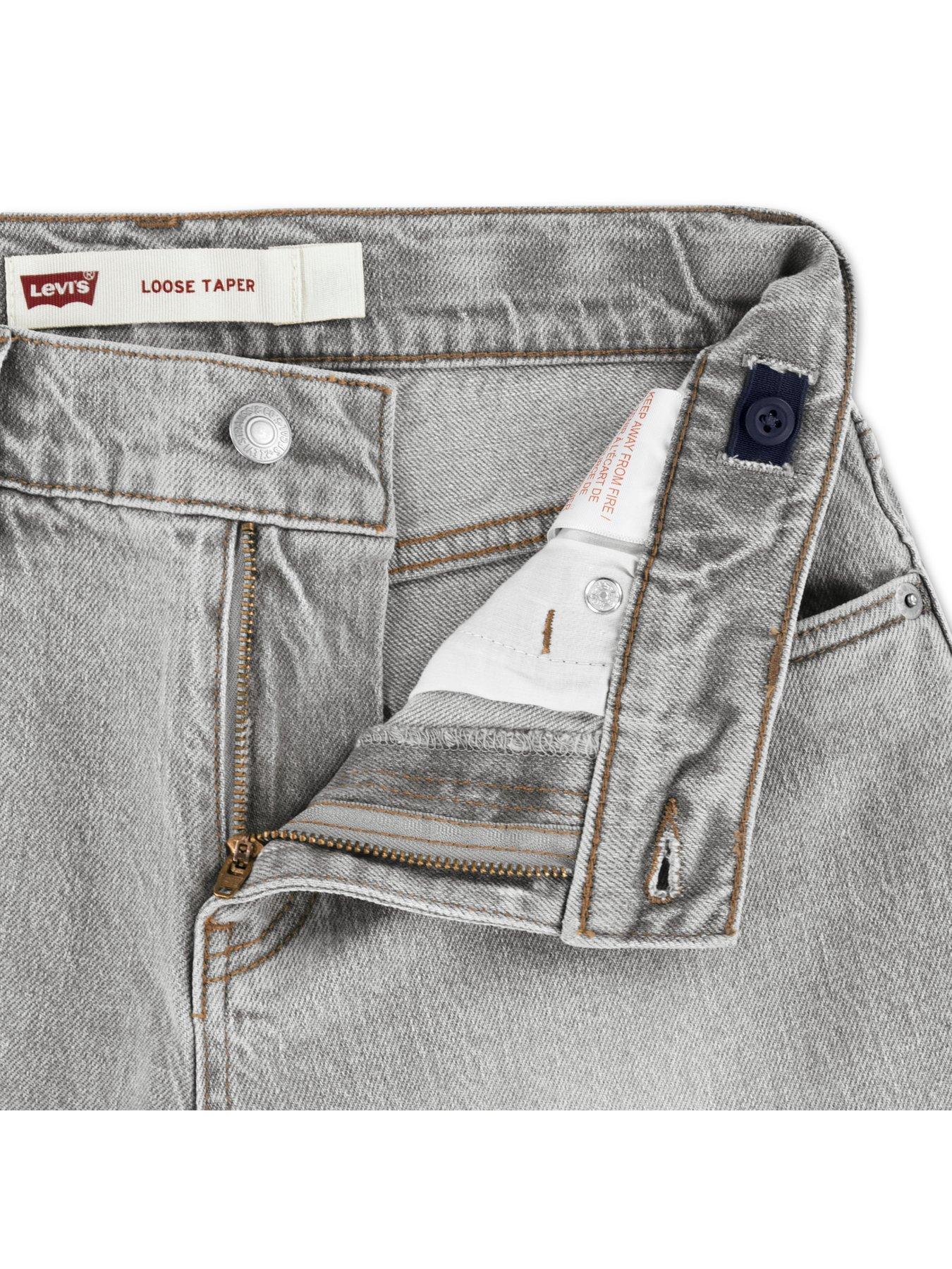Image 4 of 4 of Levi's Boys 555 Relaxed Jeans - Grey