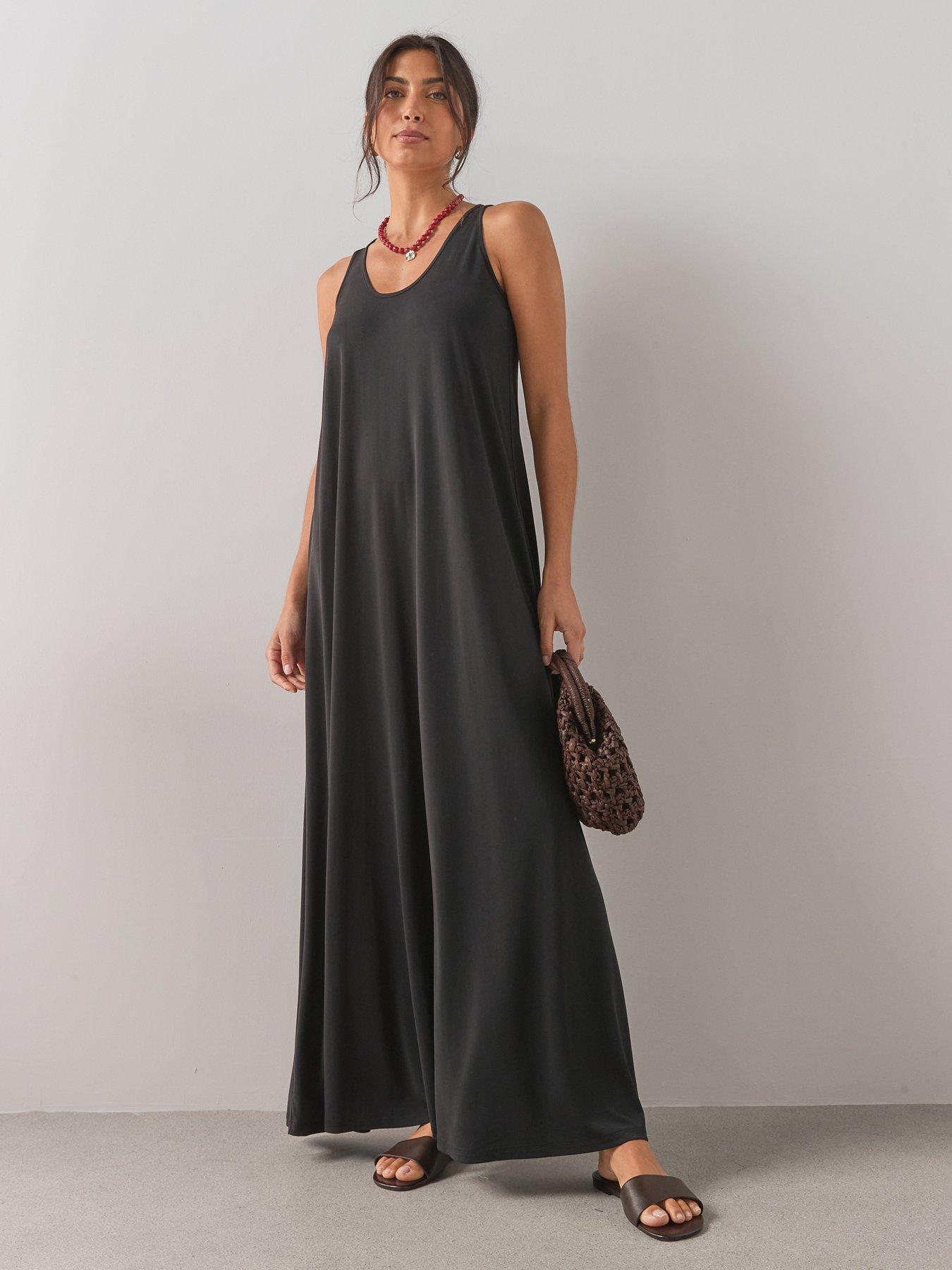 Image 1 of 7 of The Very Collection Modal Maxi Dress