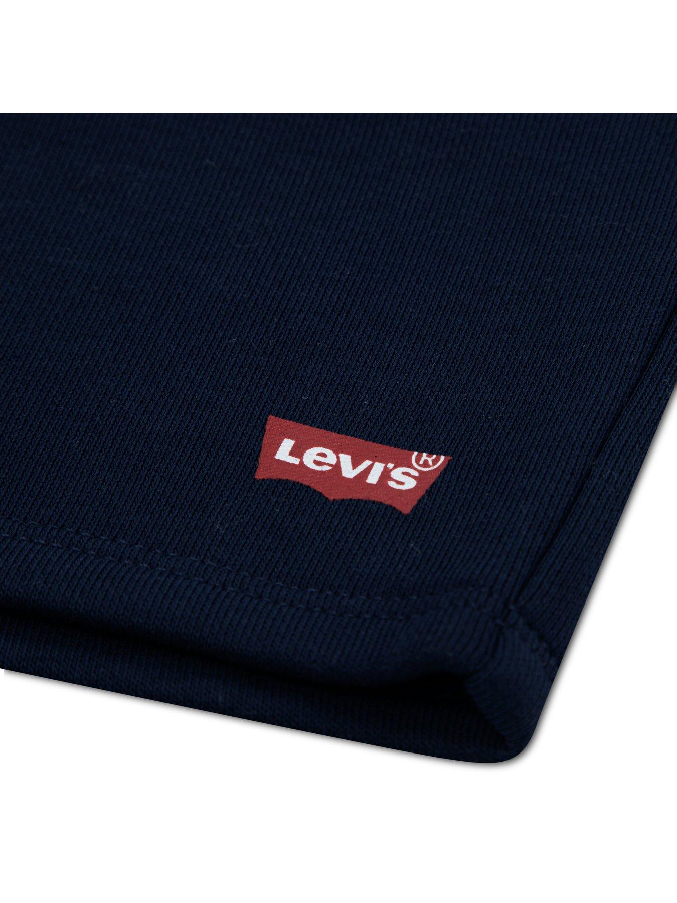 Image 3 of 3 of Levi's Boys Batwing T-Shirt And Short Set - White