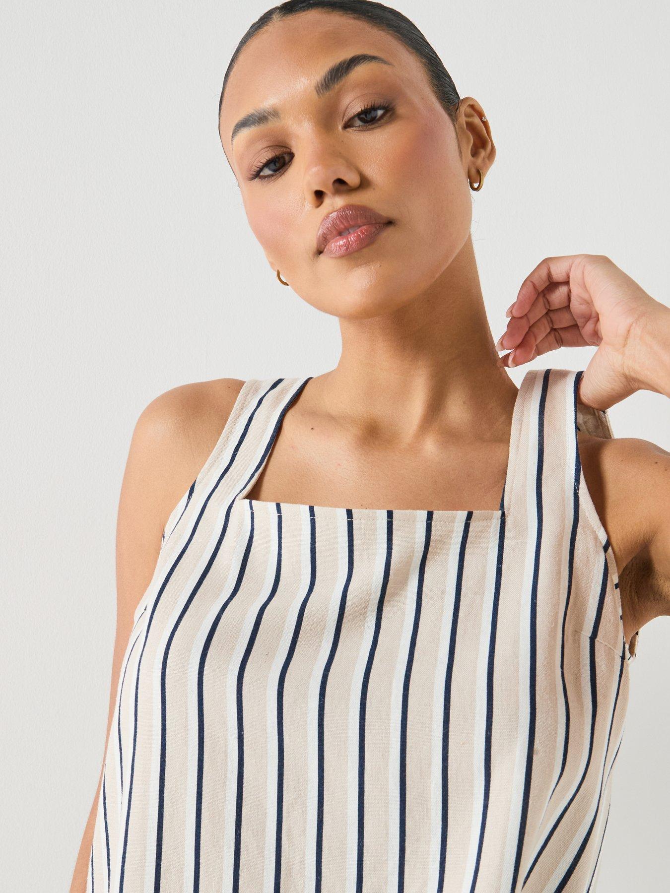 Image 4 of 6 of Vero Moda Vmmymilo Sl Button Short Top - Grey