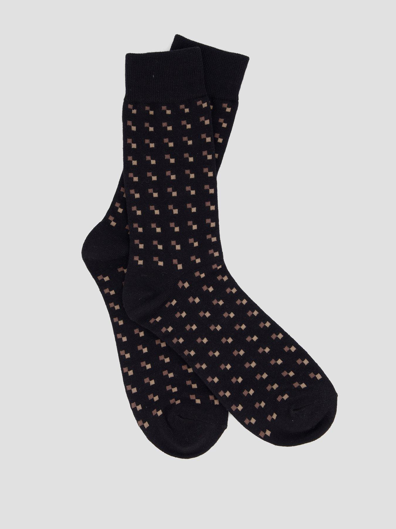 Image 2 of 3 of The Very Collection 3 Pack Printed Socks - Multi