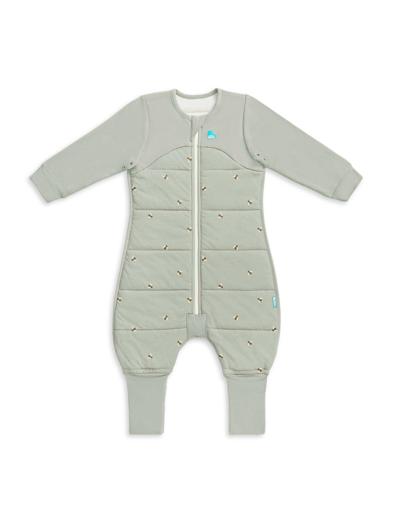 Love To Dream Love to Dream Sleep Suit Bees - Olive, 2.5 T (6-12M)