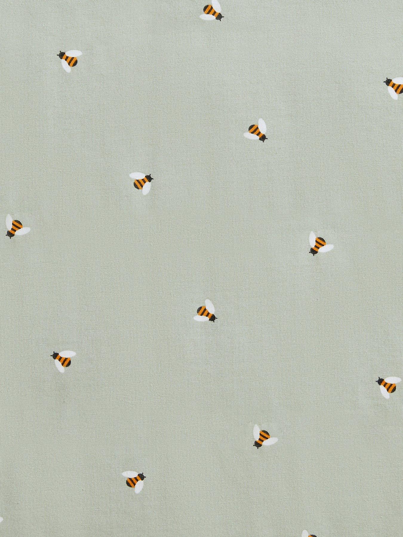 Image 4 of 4 of Love To Dream Sleep Suit Bees - Olive, 2.5 T (24-36M)