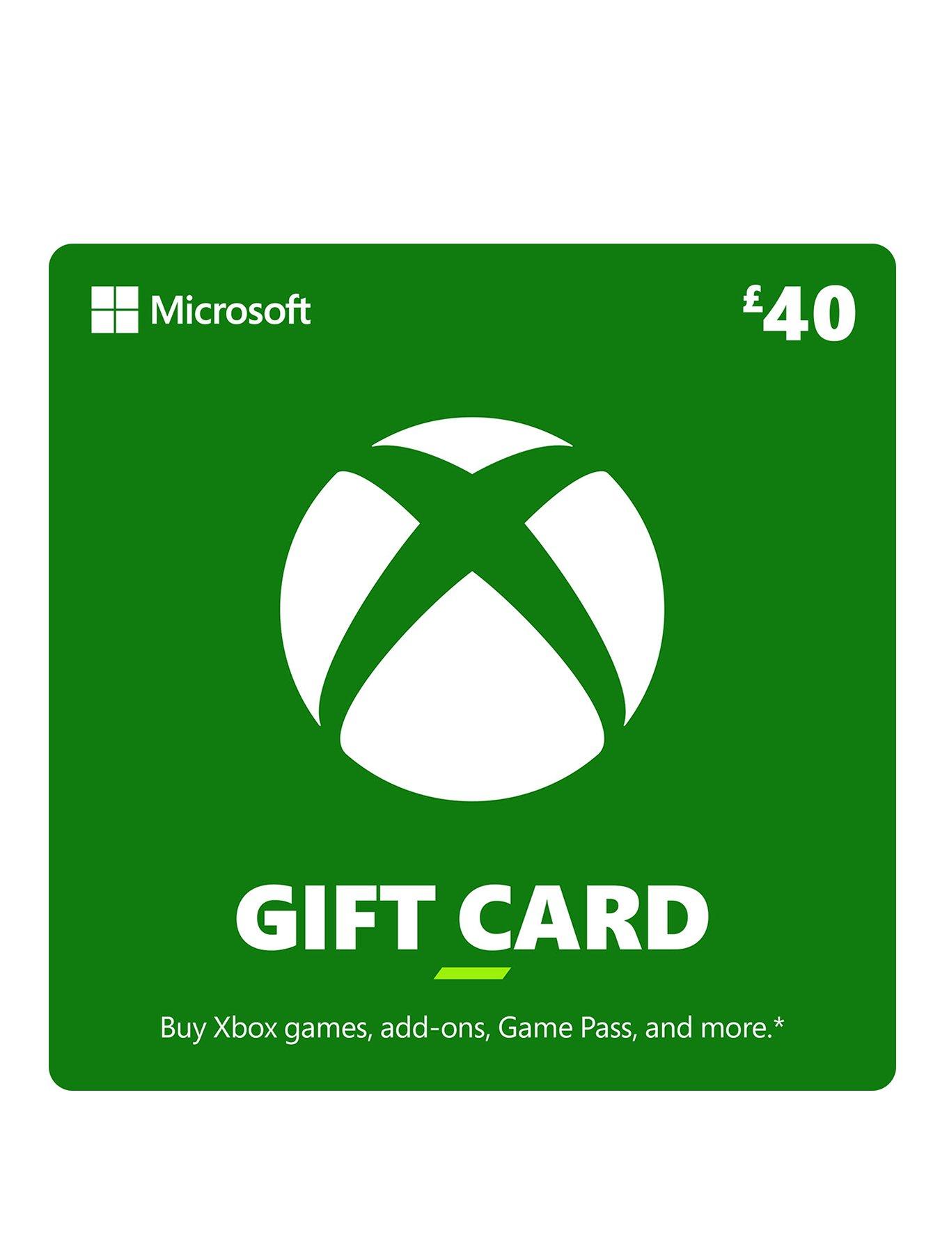 Image 1 of 7 of Xbox Xbox &pound;40 Gift Card [Digital Code]&nbsp;