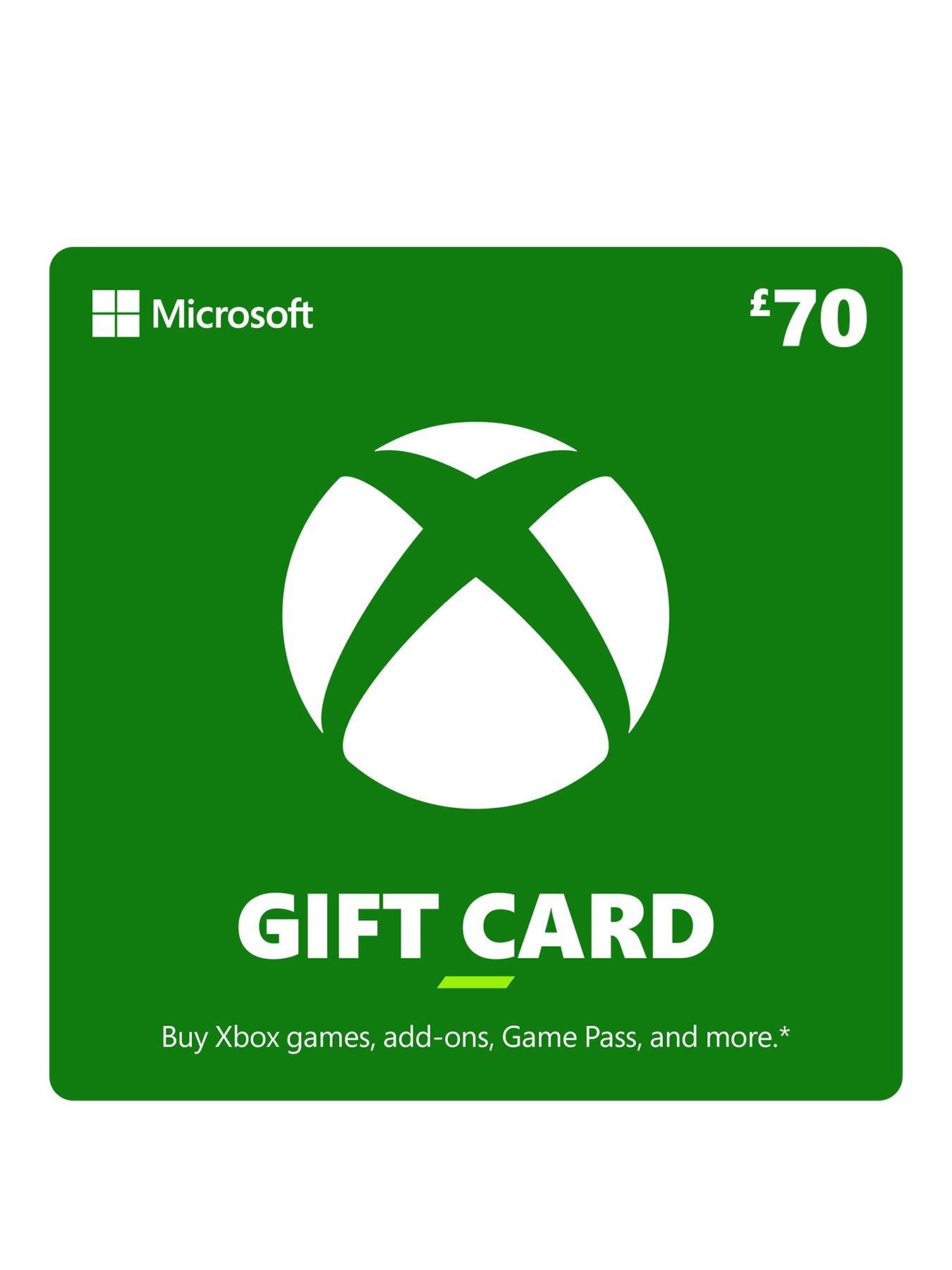 Image 1 of 7 of Xbox &pound;70 Gift Card (Digital Code)