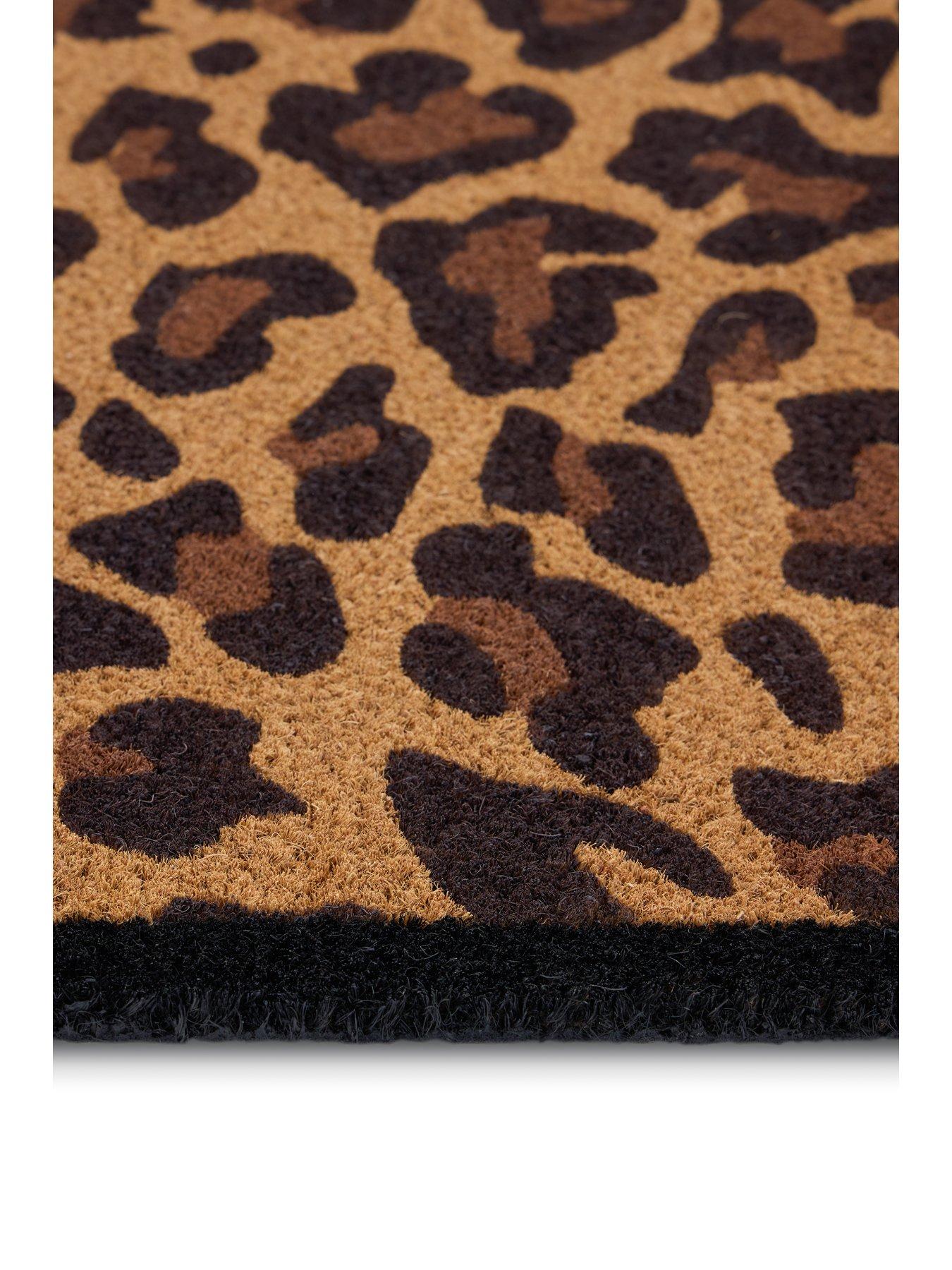 Image 3 of 3 of Very Home Leopard Border Coir Doormat 45x75cm