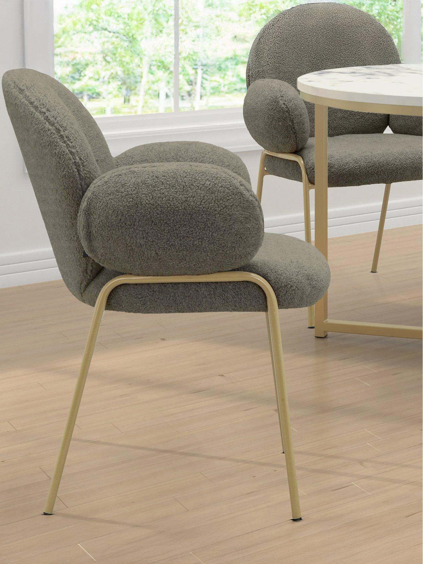 Image 1 of 7 of Dorel Home Iwama Set of 2 Cosy Dining Chairs