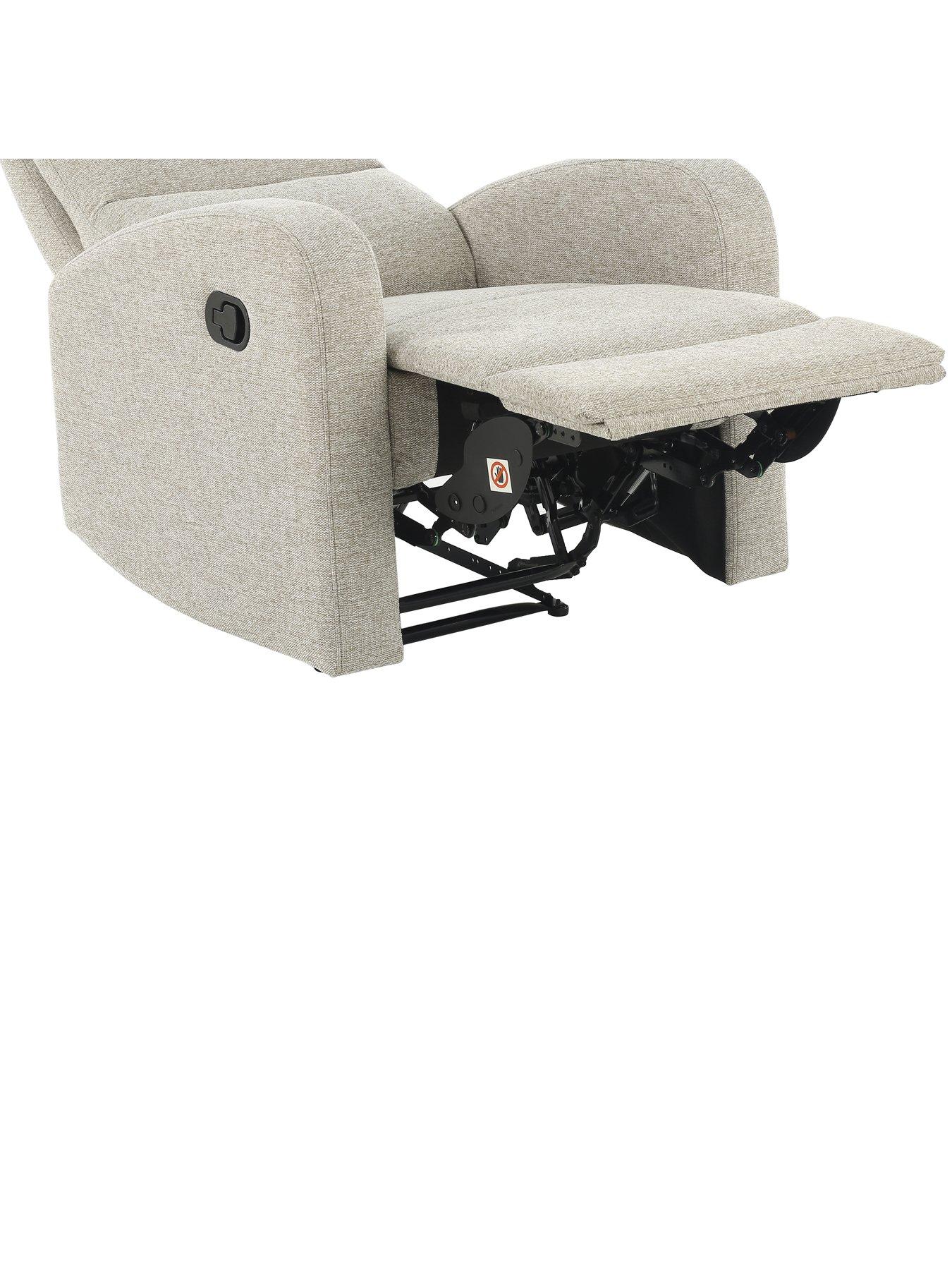 Image 6 of 7 of Dorel Home Rena Fabric Manual Recliner Armchair