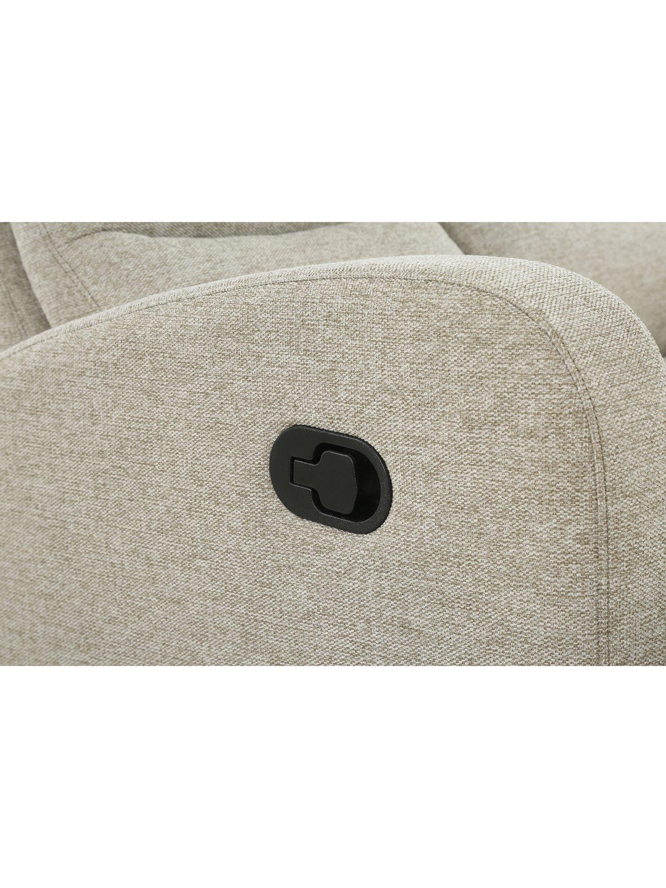 Image 7 of 7 of Dorel Home Rena Fabric Manual Recliner Armchair