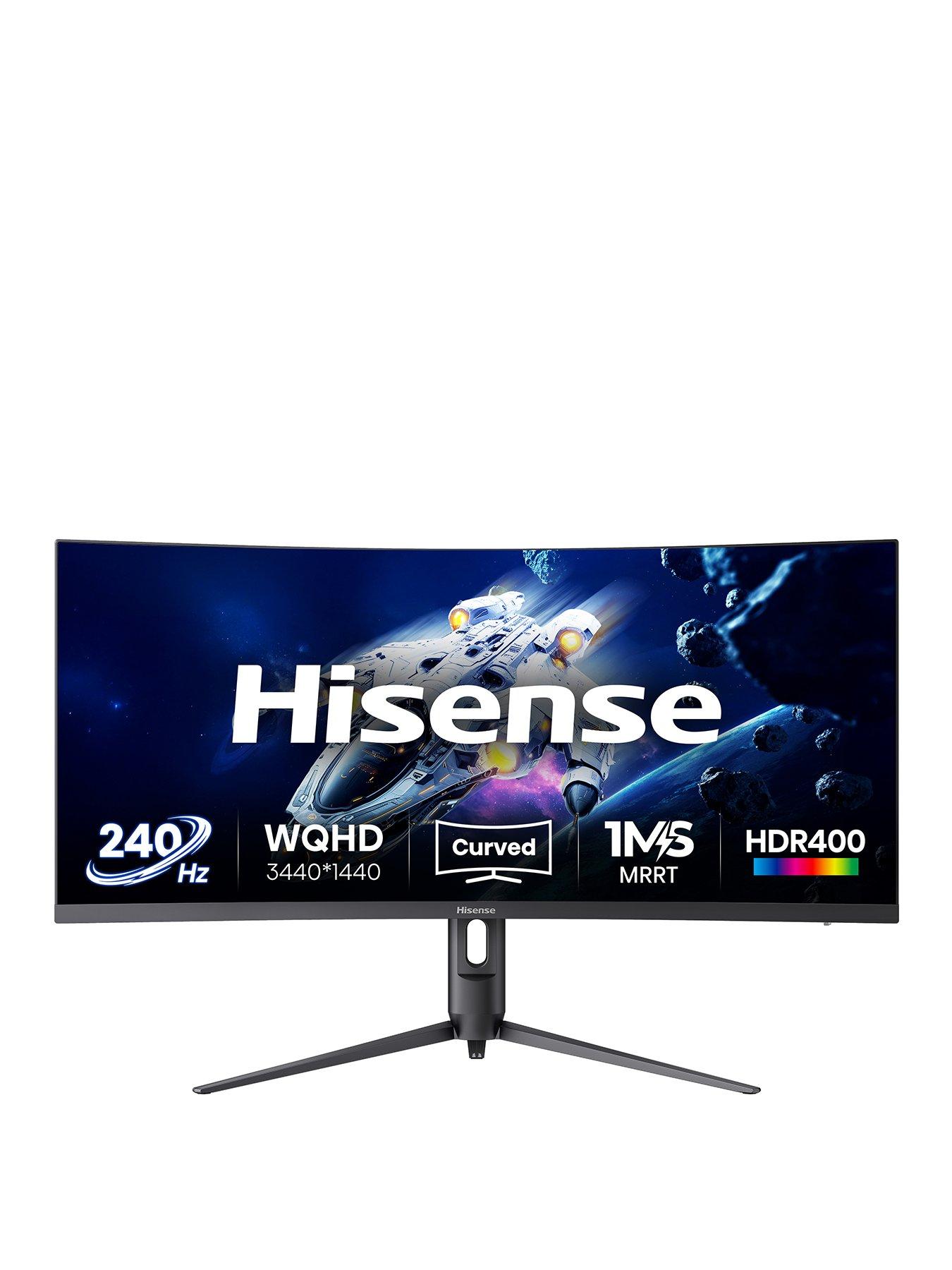 Hisense 34G6QUK - 34in - Ultrawide WQHD - 240Hz - Curved Gaming Monitor