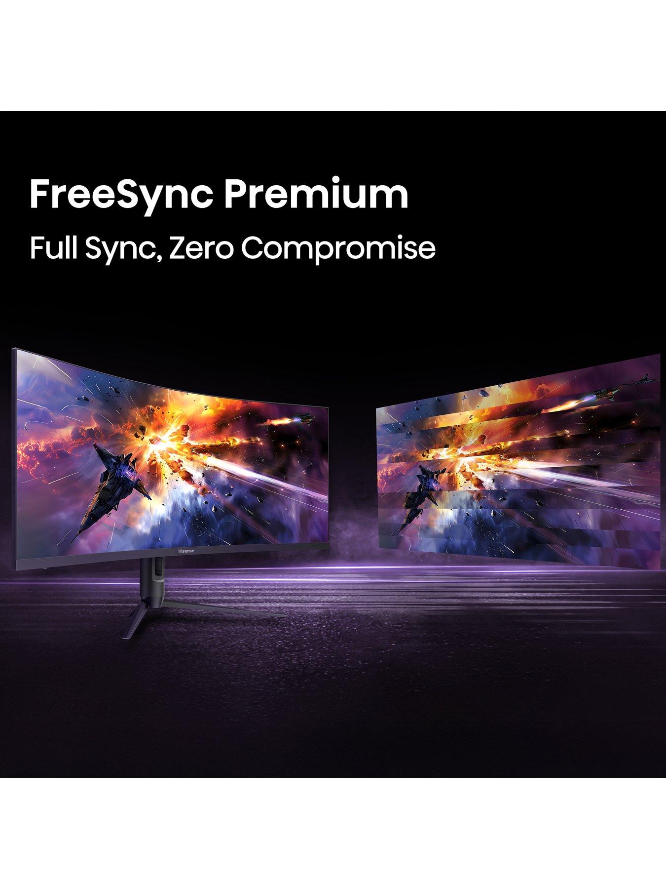 Image 5 of 7 of Hisense 34G6QUK - 34in - Ultrawide WQHD - 240Hz - Curved Gaming Monitor
