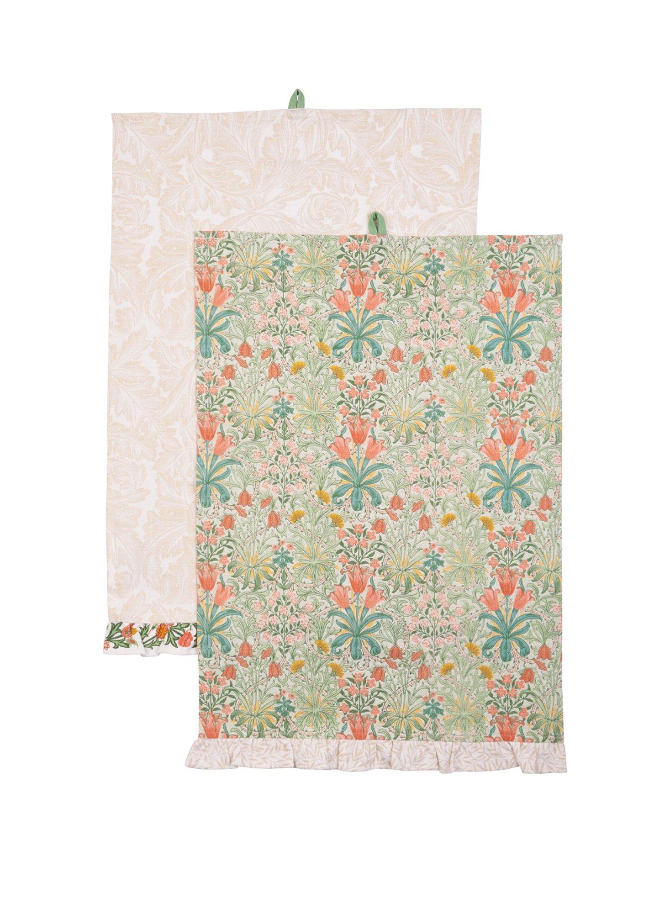 William Morris at Home William Morris Set Of 2 Tea Towels