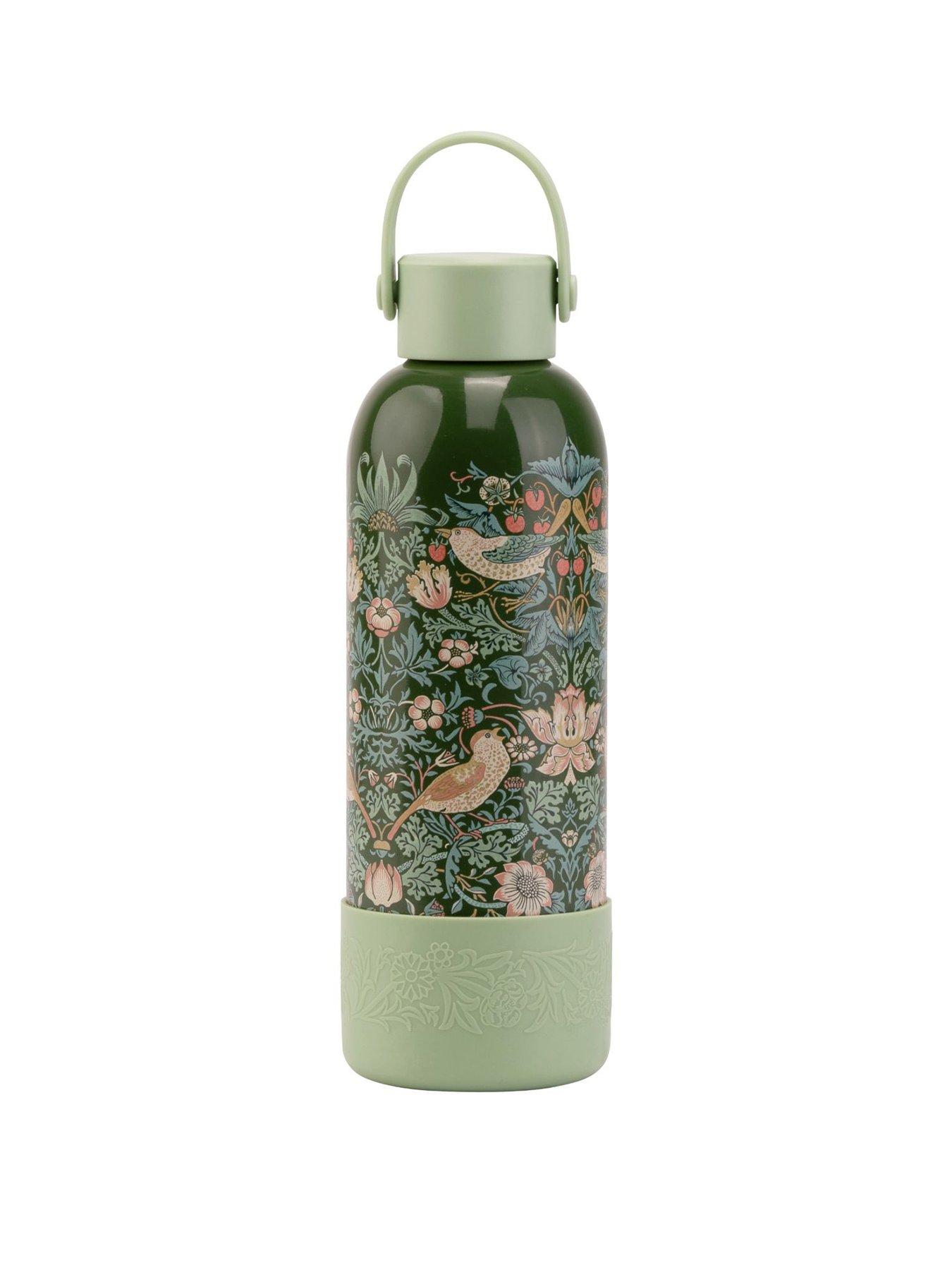 William Morris at Home Wmah St Ss Bottle Strawberry Green