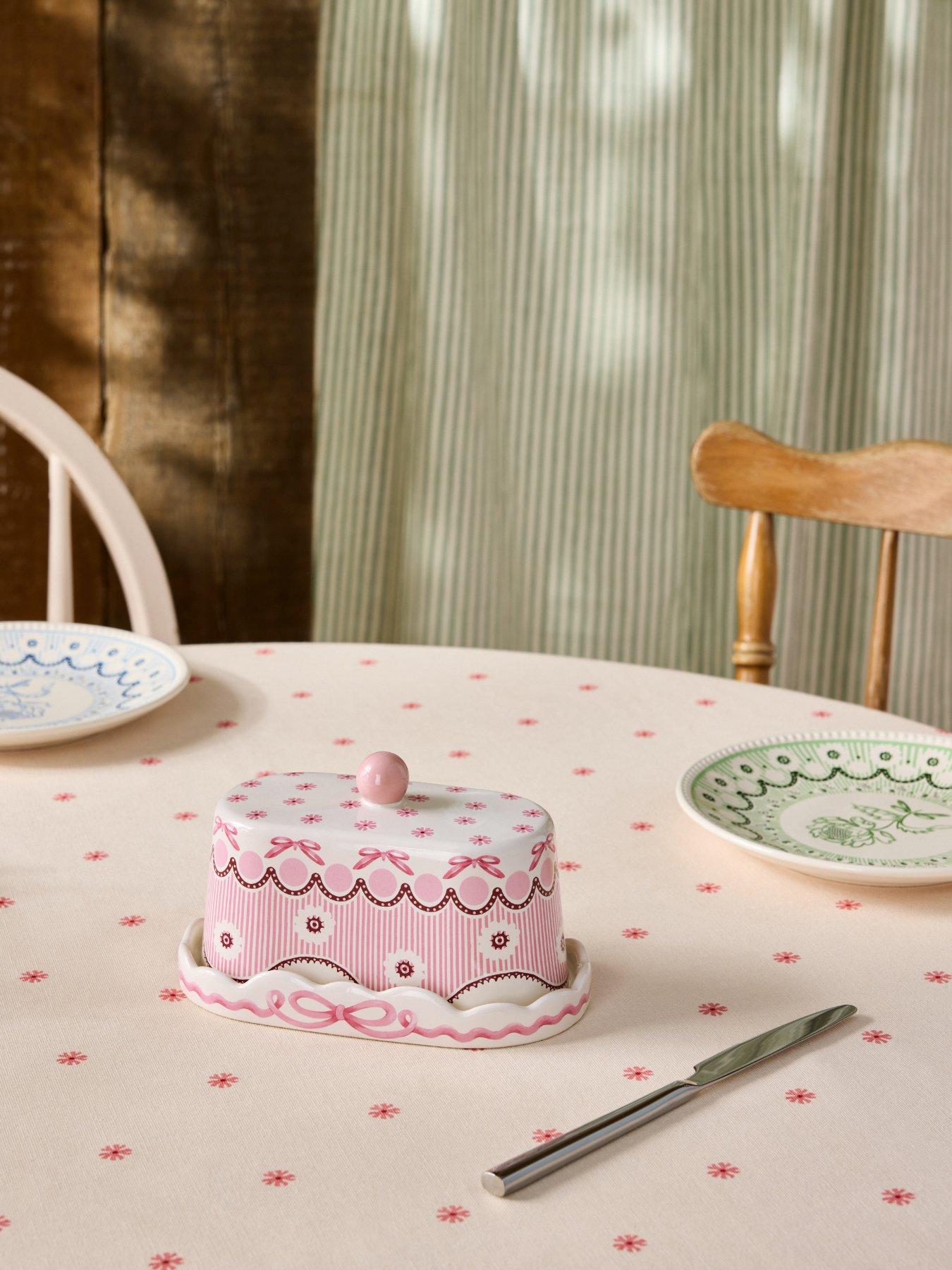 Cath Kidston Spitalfields Silk Butter Dish