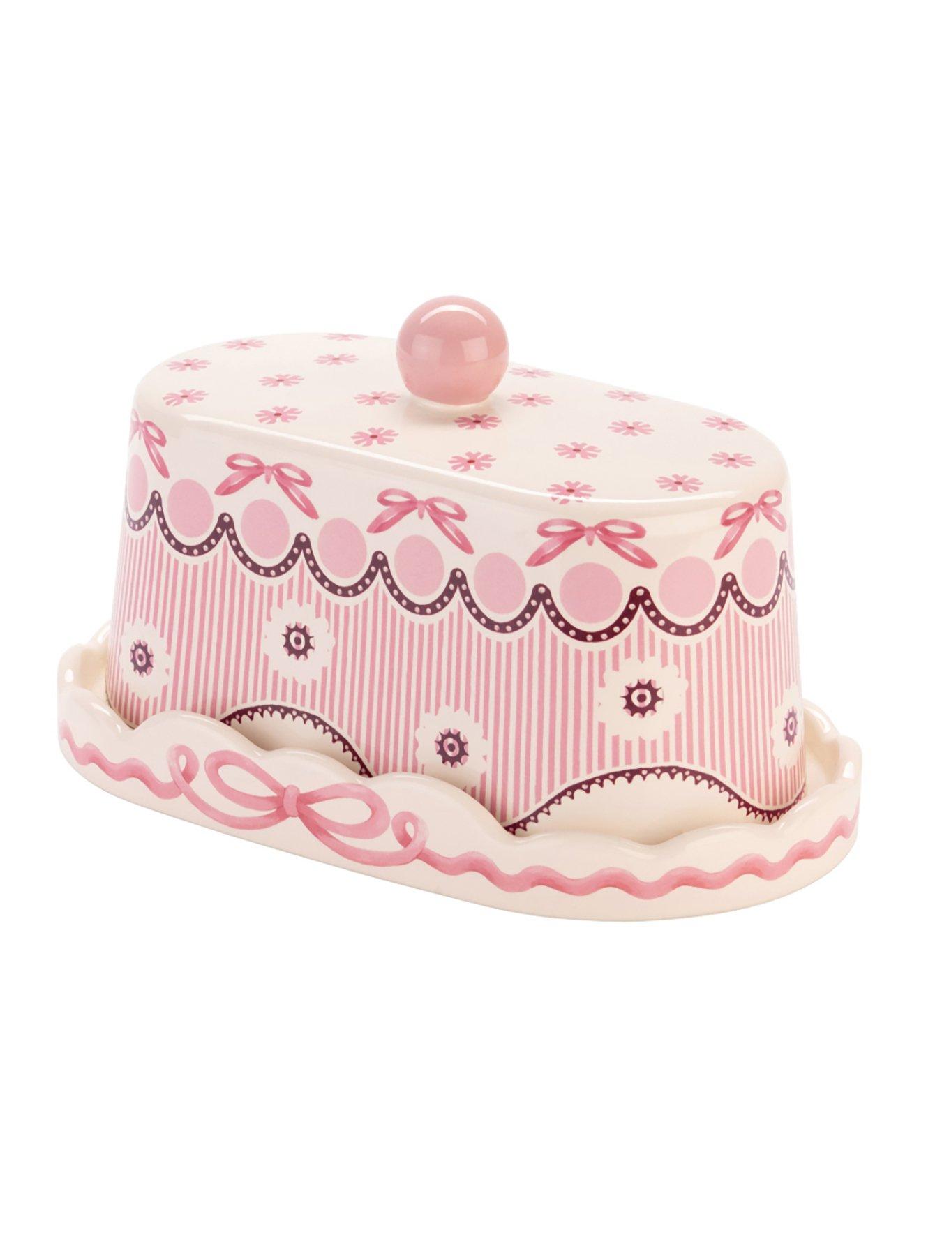 Image 2 of 3 of Cath Kidston Spitalfields Silk Butter Dish