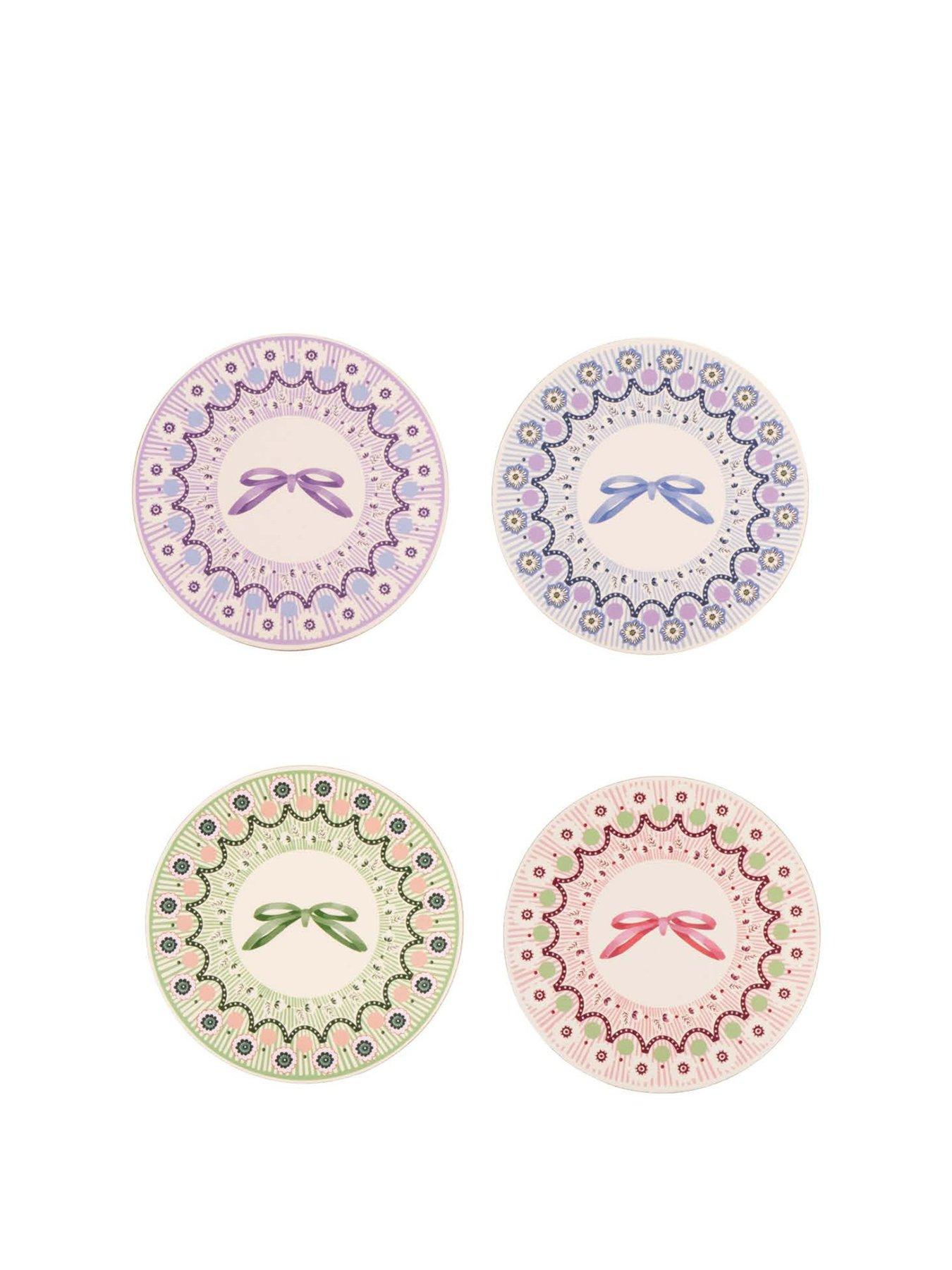 Cath Kidston Spitalfields Silk Coasters Set of 4