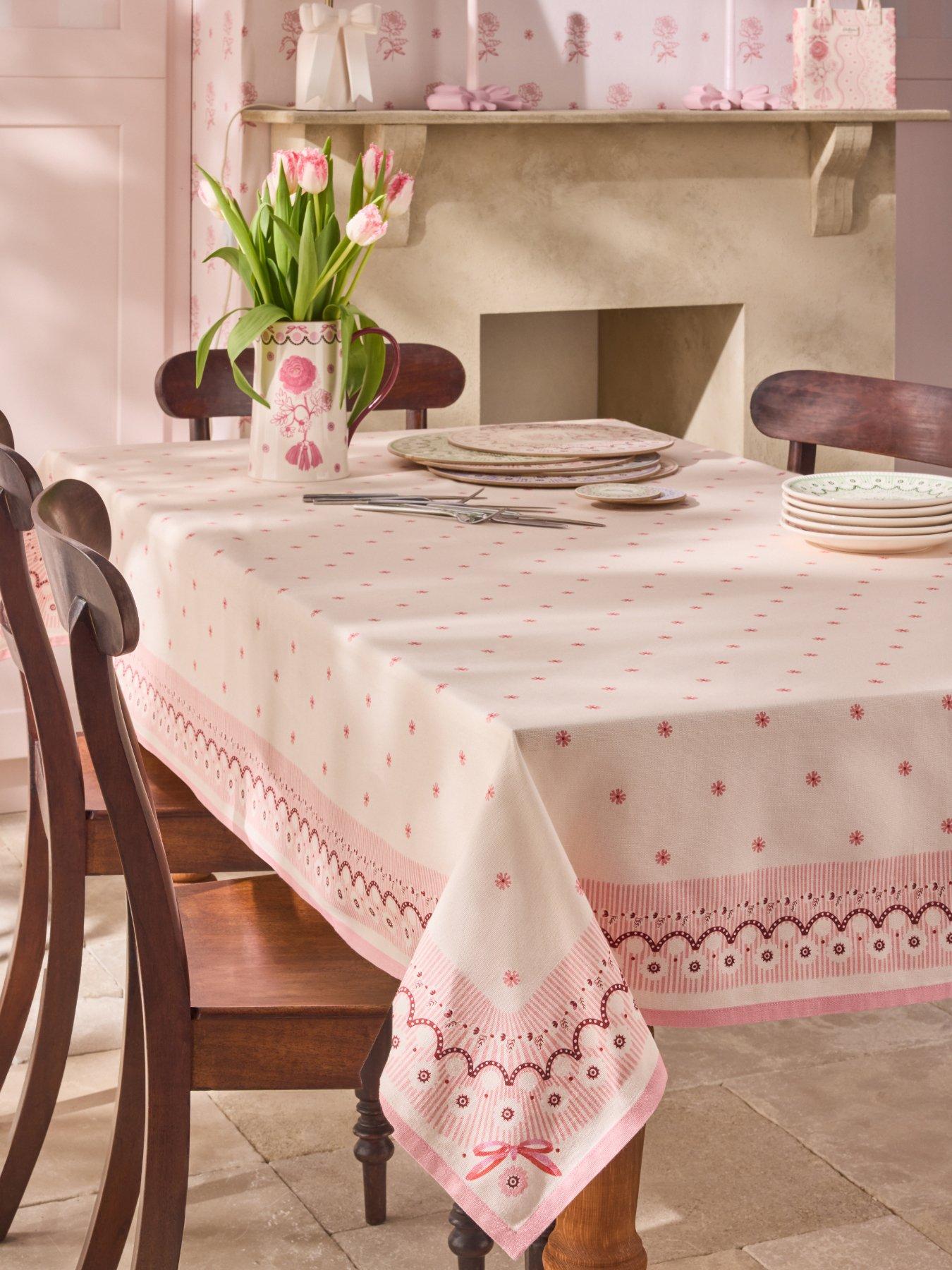 Image 1 of 5 of Cath Kidston Spitalfields Silk Tablecloth