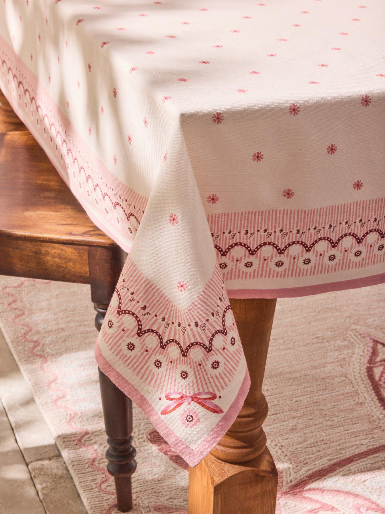 Image 5 of 5 of Cath Kidston Spitalfields Silk Tablecloth