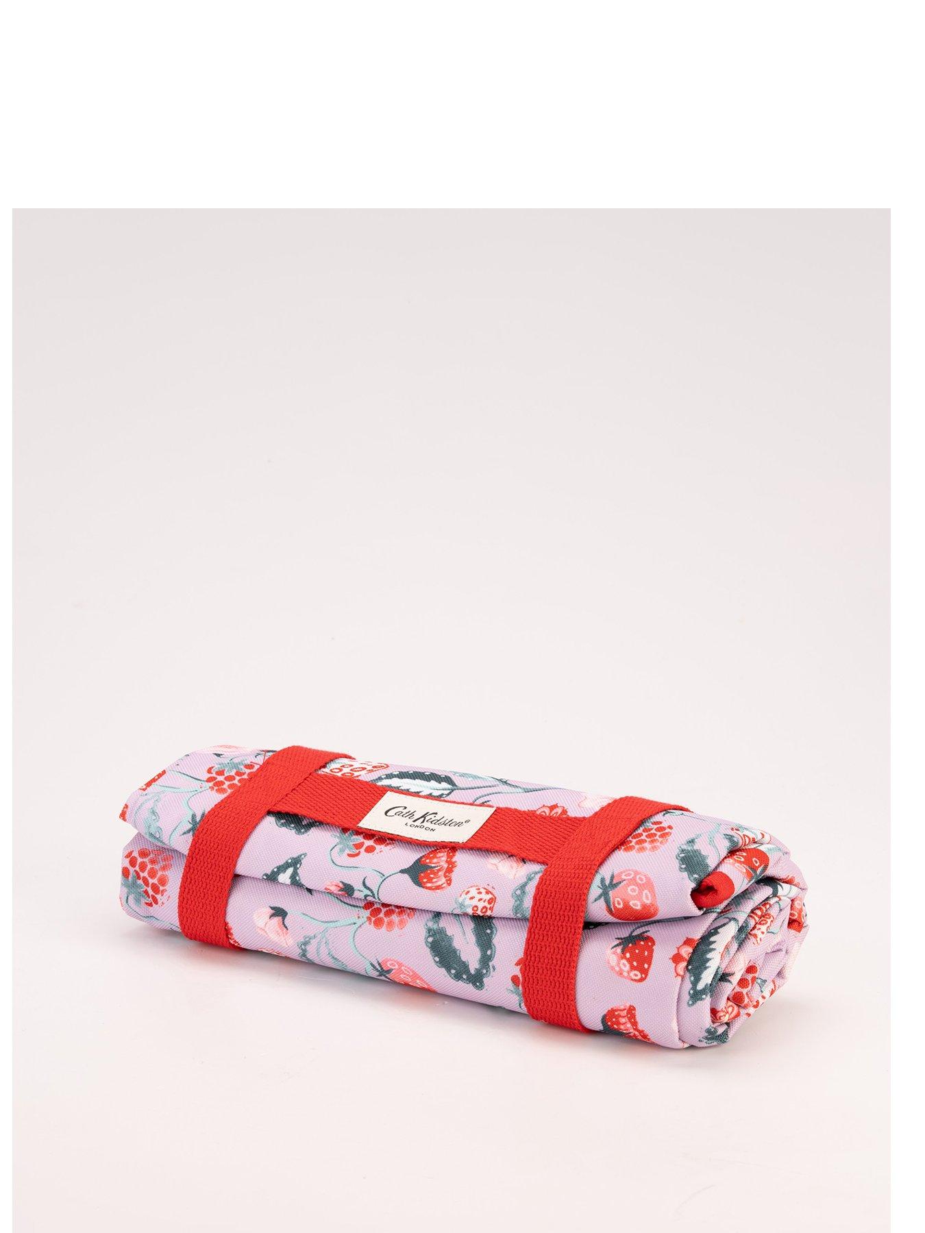 Image 1 of 5 of Cath Kidston Raspberry Picnic Blanket