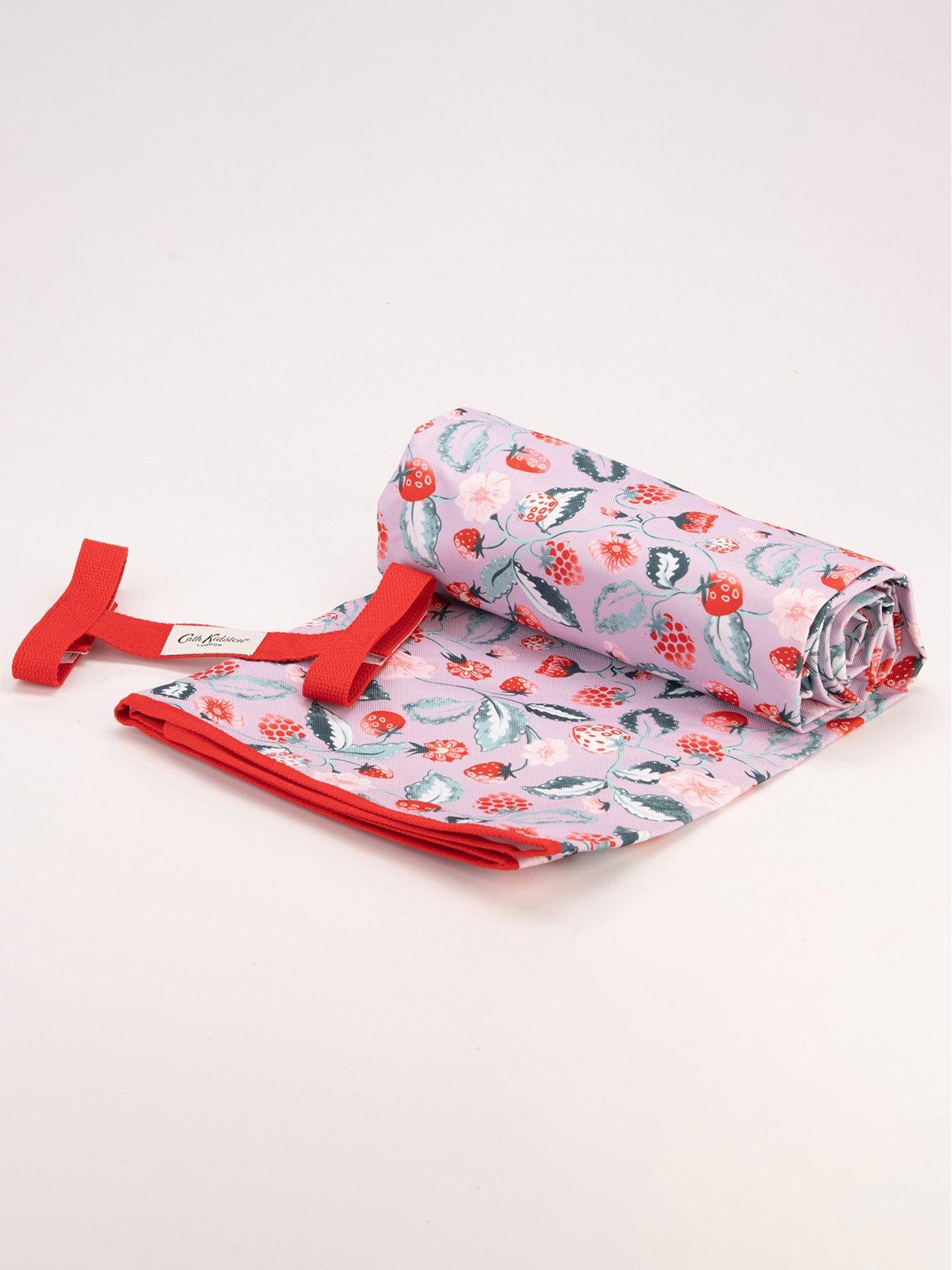 Image 3 of 5 of Cath Kidston Raspberry Picnic Blanket