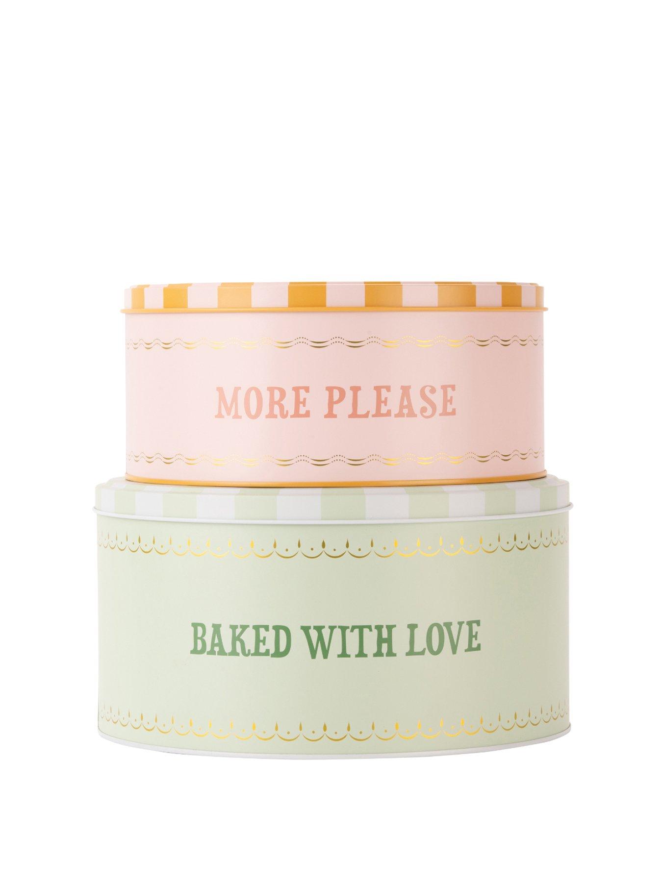 Image 1 of 2 of Yvonne Ellen So2 Cake Tins Slogan