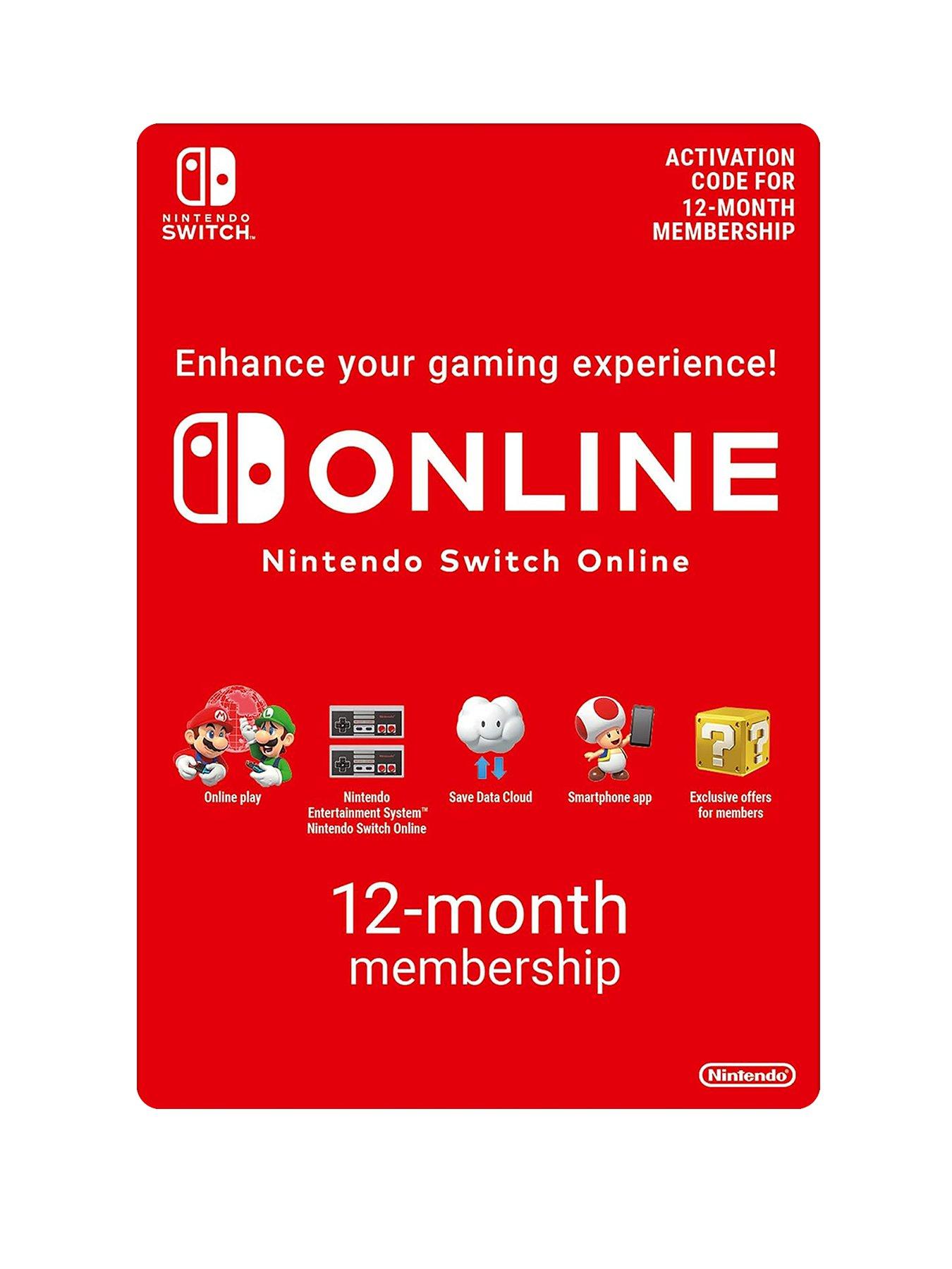 Nintendo Online 12-Month Subscription
