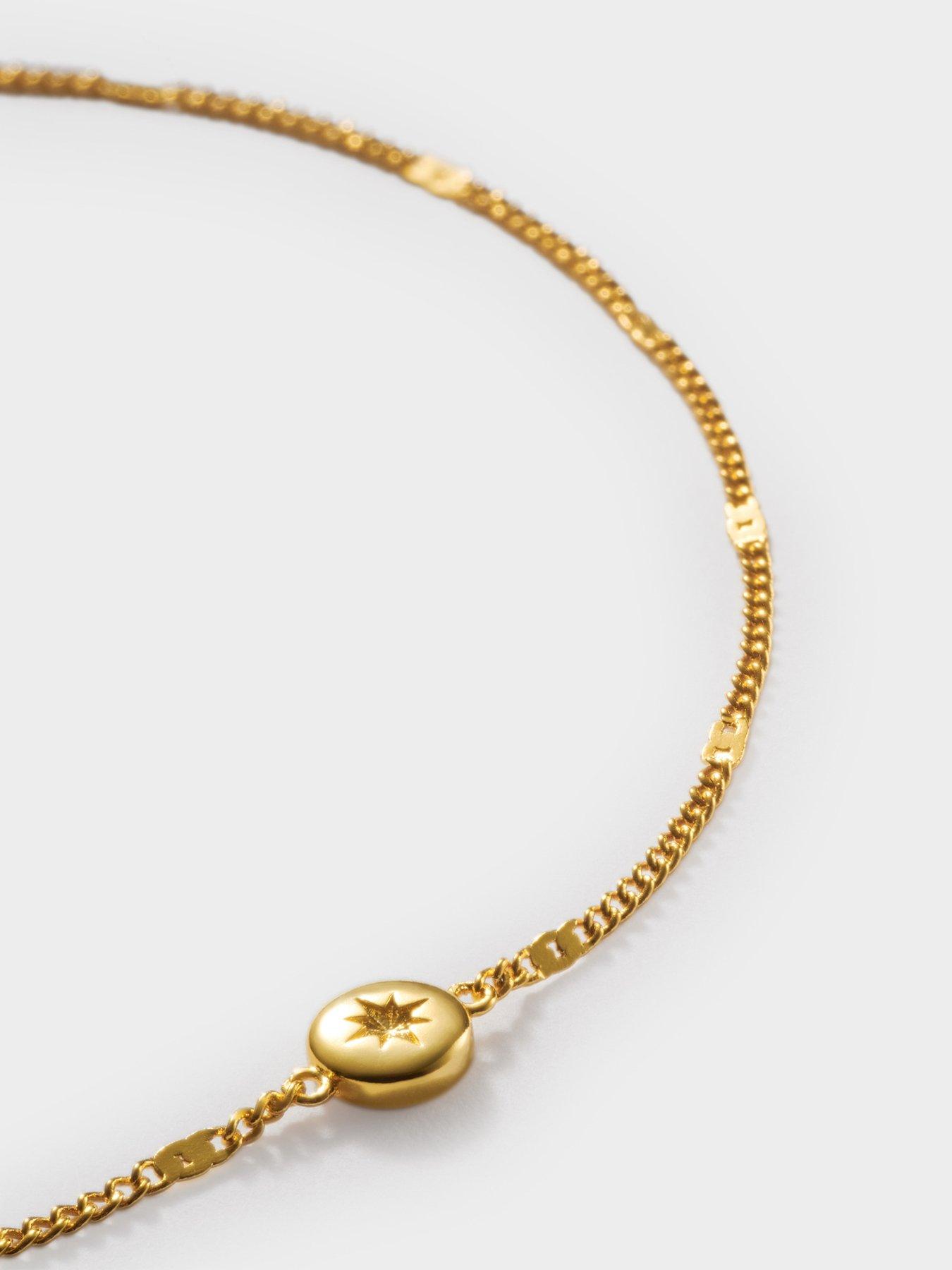 Image 3 of 5 of Katie Loxton APHIRA ANKLET , Gold Coated , 23cm + 3cm extender
