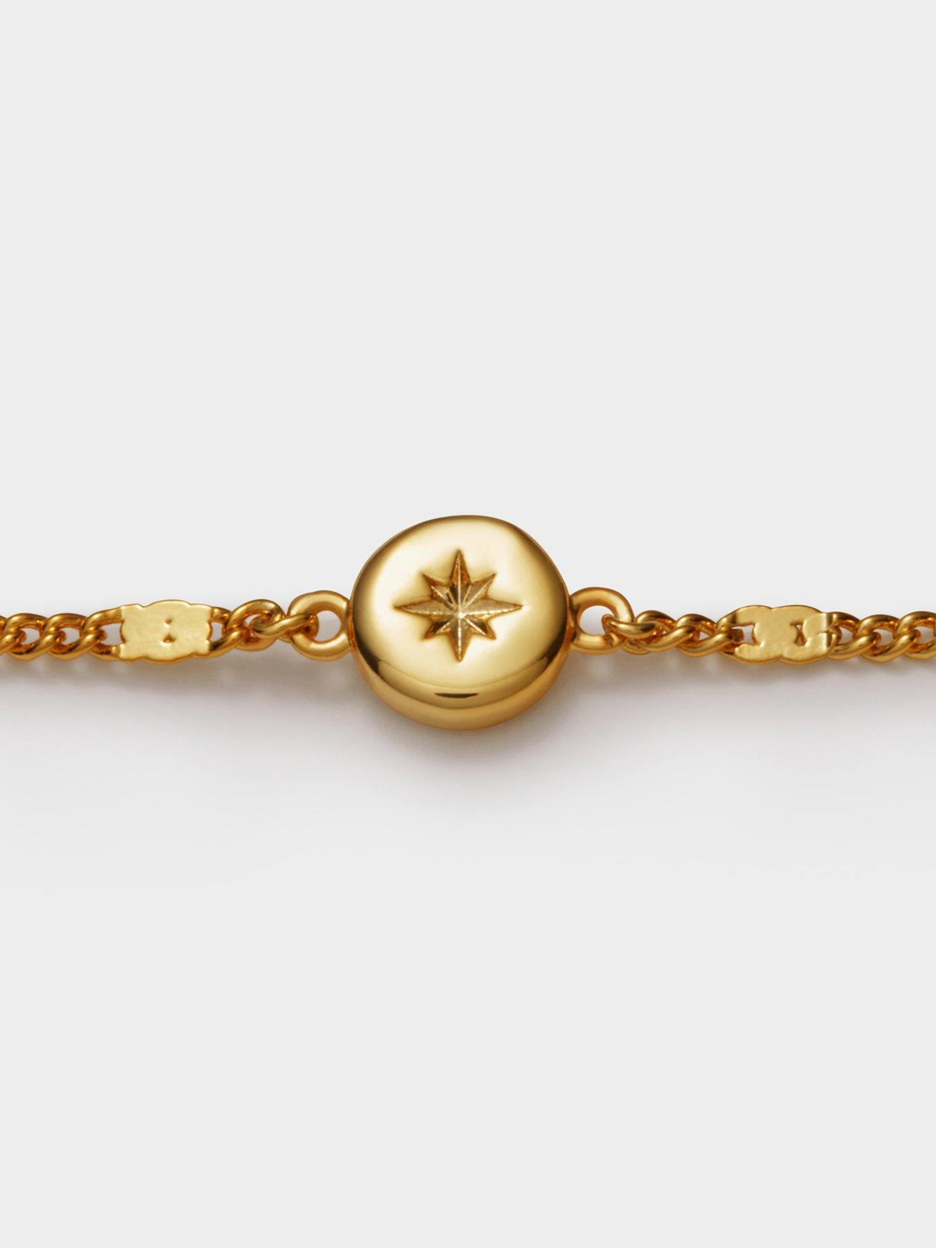 Image 4 of 5 of Katie Loxton APHIRA ANKLET , Gold Coated , 23cm + 3cm extender