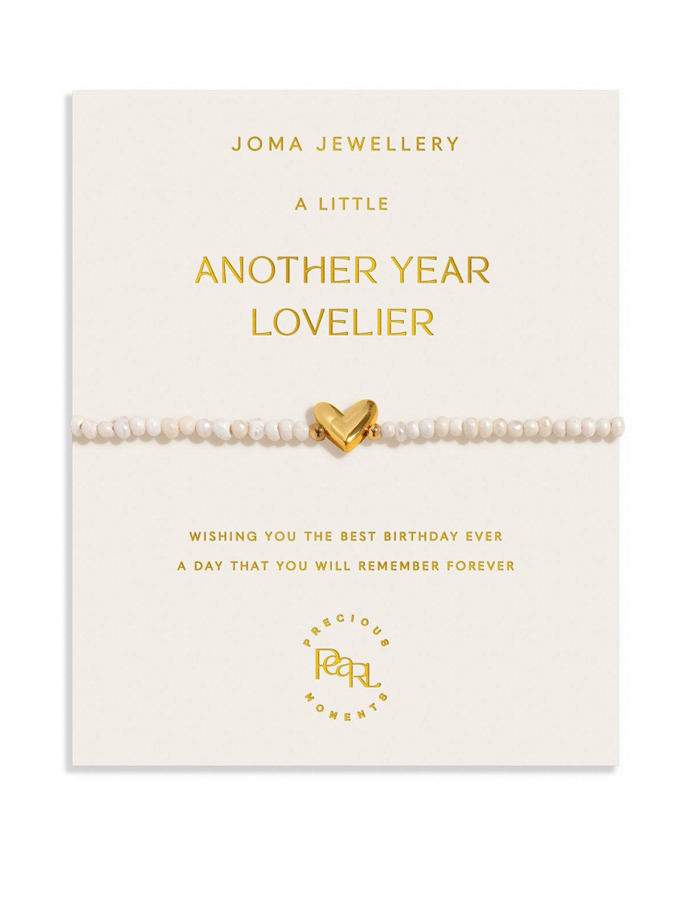 Joma Jewellery PRECIOUS MOMENTS , ANOTHER YEAR LOVELIER , Gold Plated , Bracelet , 18cm + 3cm extender