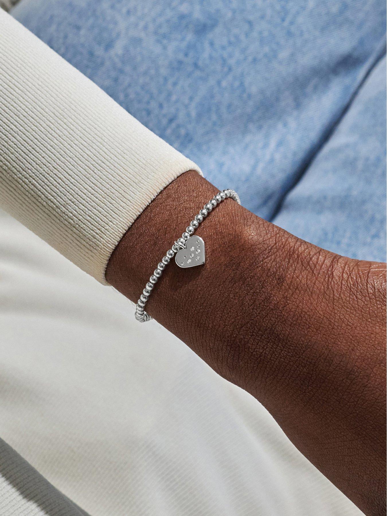 Image 2 of 5 of Joma Jewellery CONFETTI A LITTLE , 50TH BIRTHDAY , Silver Plated , Bracelet , 17.5cm stretch