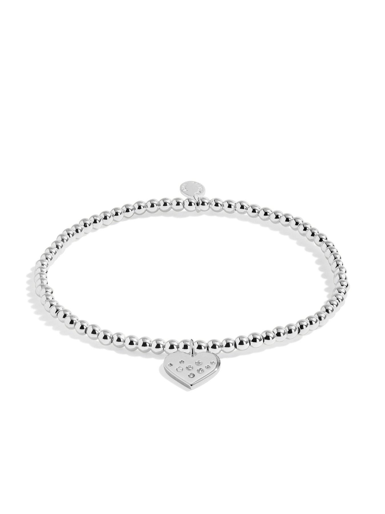 Image 3 of 5 of Joma Jewellery CONFETTI A LITTLE , 50TH BIRTHDAY , Silver Plated , Bracelet , 17.5cm stretch