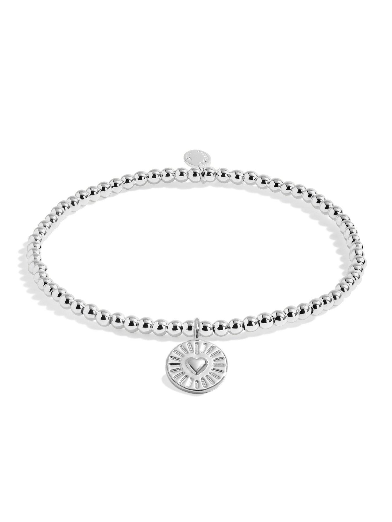 Image 3 of 5 of Joma Jewellery A LITTLE , WORK BESTIE , Silver Plated , Bracelet , 17.5cm stretch