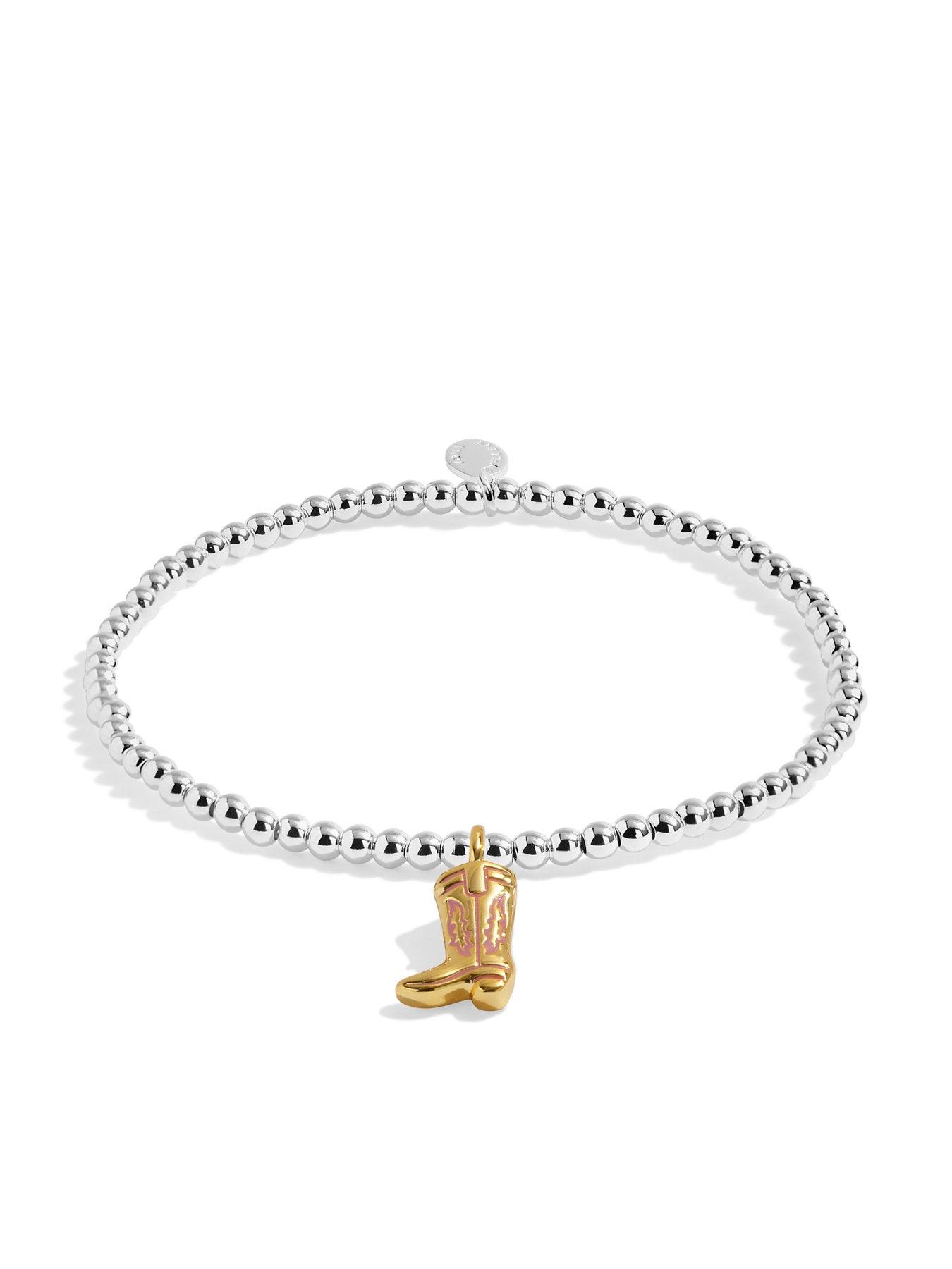 Image 3 of 5 of Joma Jewellery A LITTLE VIBES , YEEHAW , Silver Plated , Bracelet , 17.5cm stretch