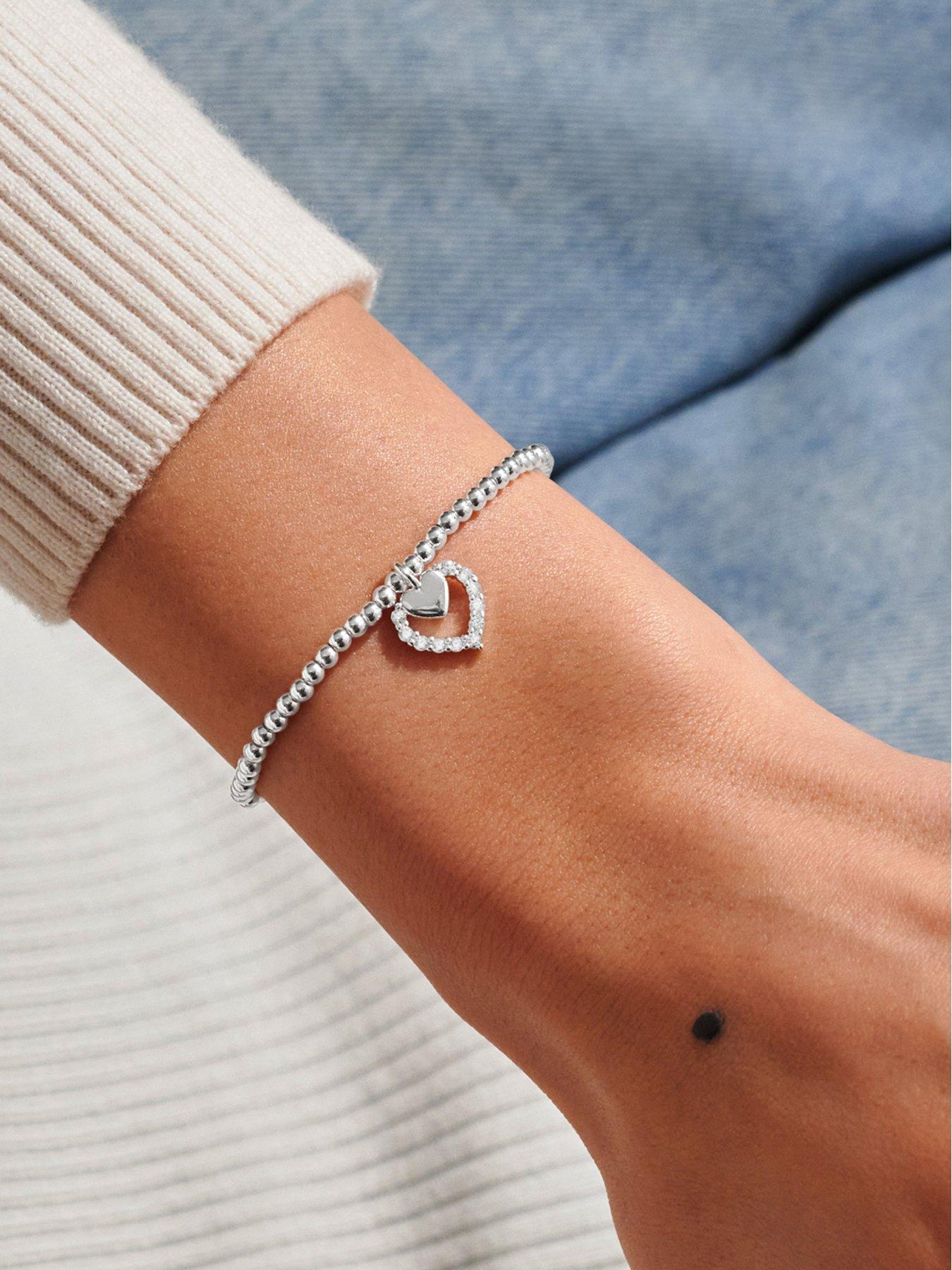 Image 2 of 5 of Joma Jewellery MOTHER'S DAY A LITTLE , LOVE YOU MUMMY , Silver Plated , Bracelet , 17.5cm stretch