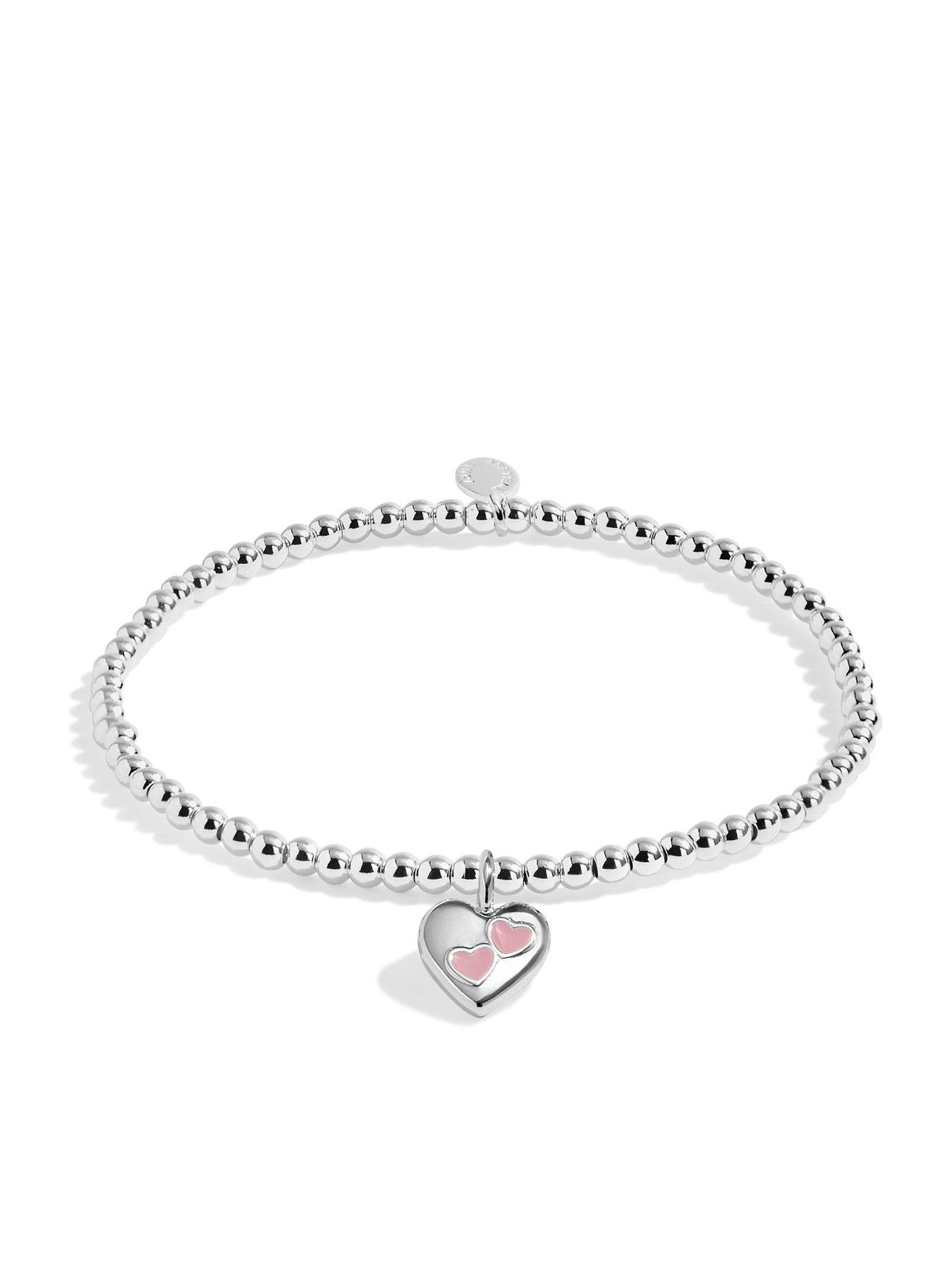 Image 2 of 4 of Joma Jewellery KIDS' CONFETTI A LITTLE , LOVELY GODDAUGHTER , Silver Plated , Bracelet , 15.5cm stretch