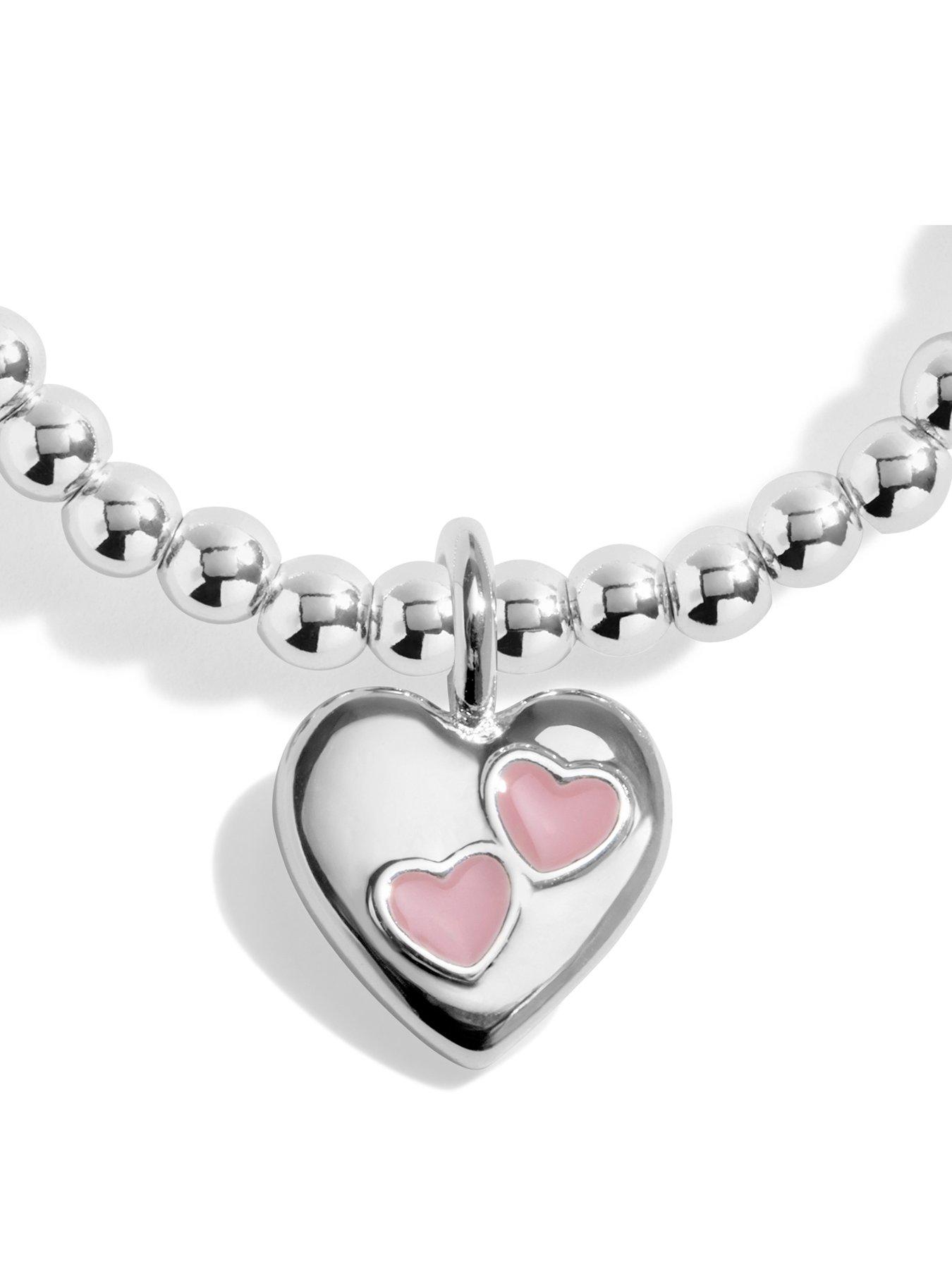 Image 3 of 4 of Joma Jewellery KIDS' CONFETTI A LITTLE , LOVELY GODDAUGHTER , Silver Plated , Bracelet , 15.5cm stretch