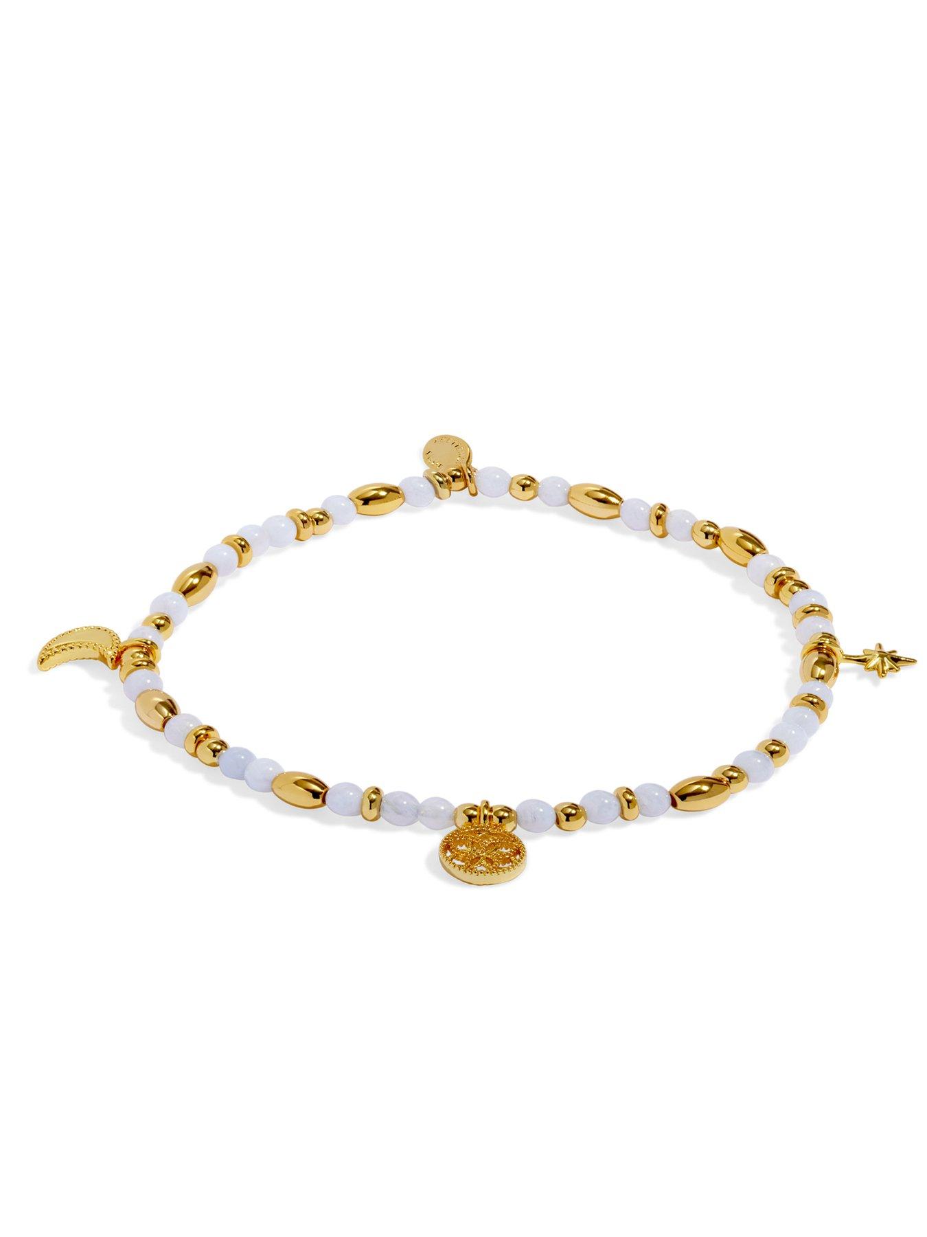 Image 3 of 7 of Joma Jewellery AFFIRMATION CARD , DREAMER , Gold Plated , Bracelet , 17.5cm stretch