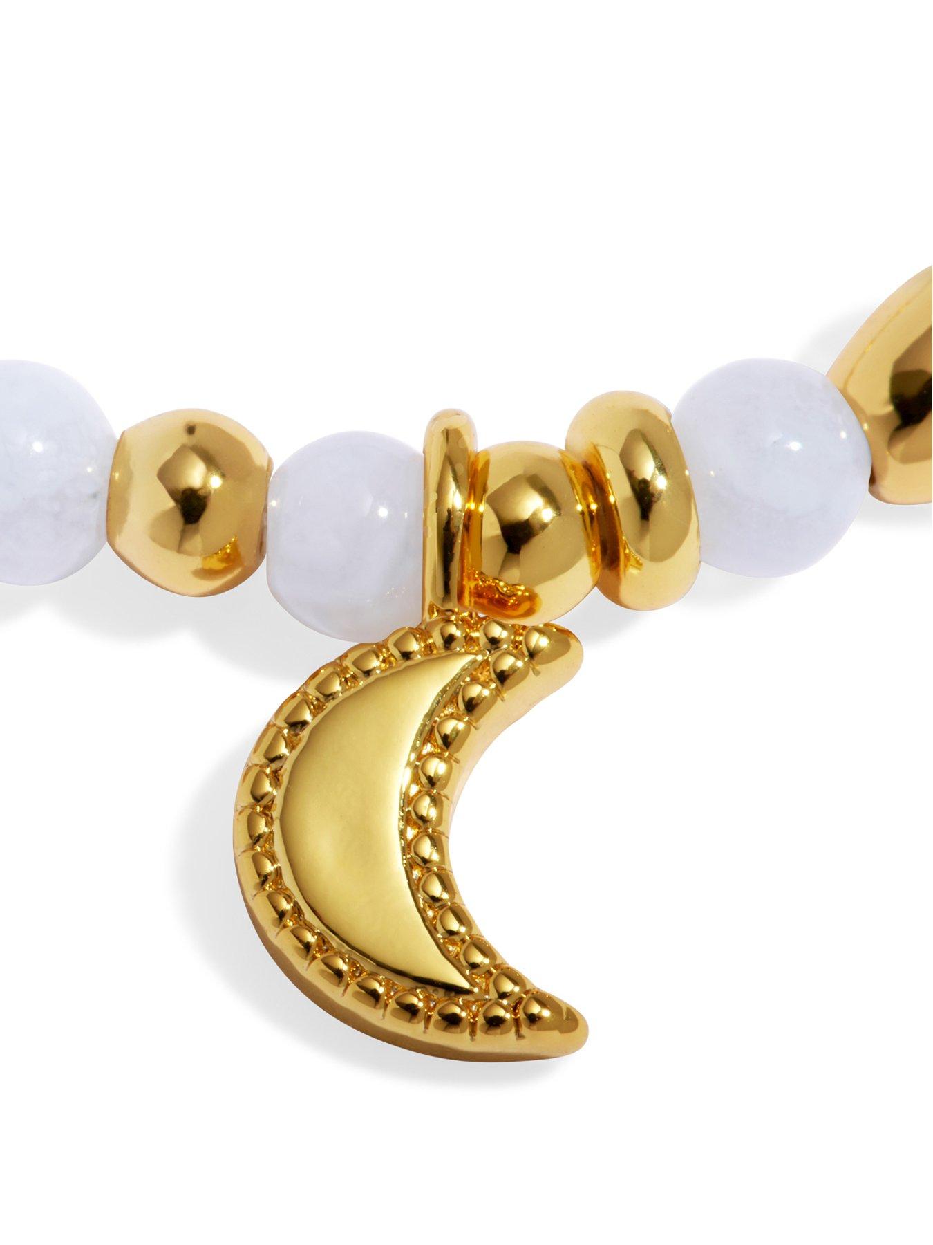 Image 4 of 7 of Joma Jewellery AFFIRMATION CARD , DREAMER , Gold Plated , Bracelet , 17.5cm stretch