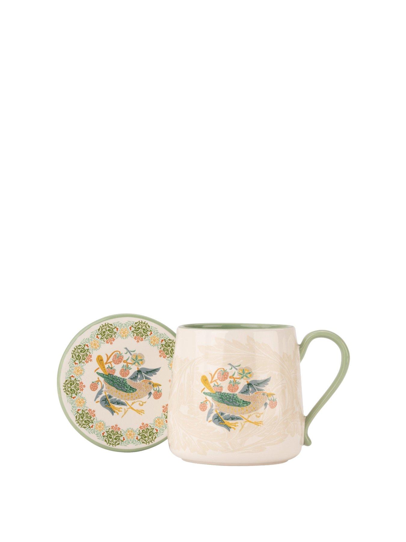 William Morris at Home Kg Mug  &  Coaster Set
