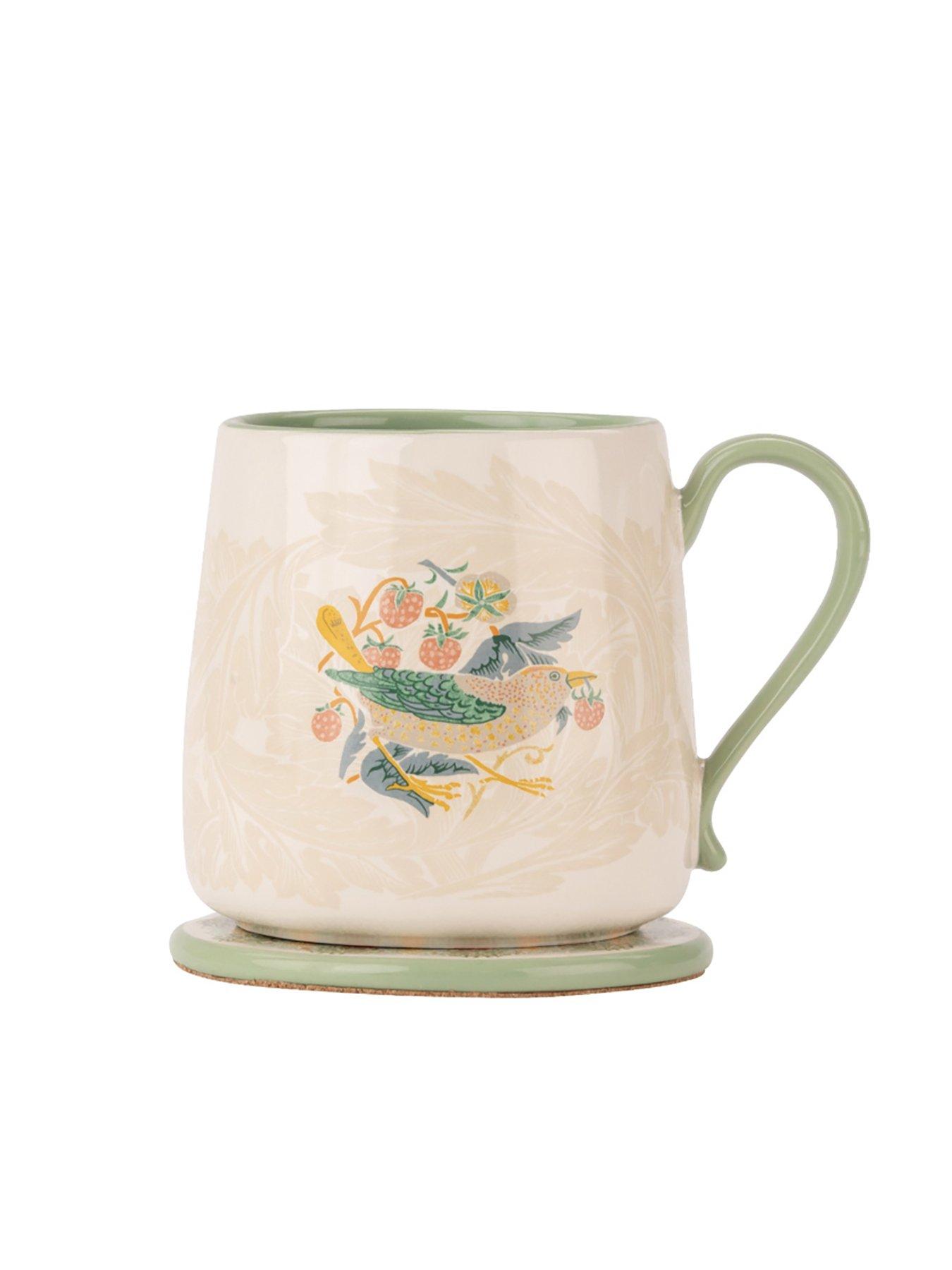 Image 3 of 5 of William Morris at Home Kg Mug &amp; Coaster Set