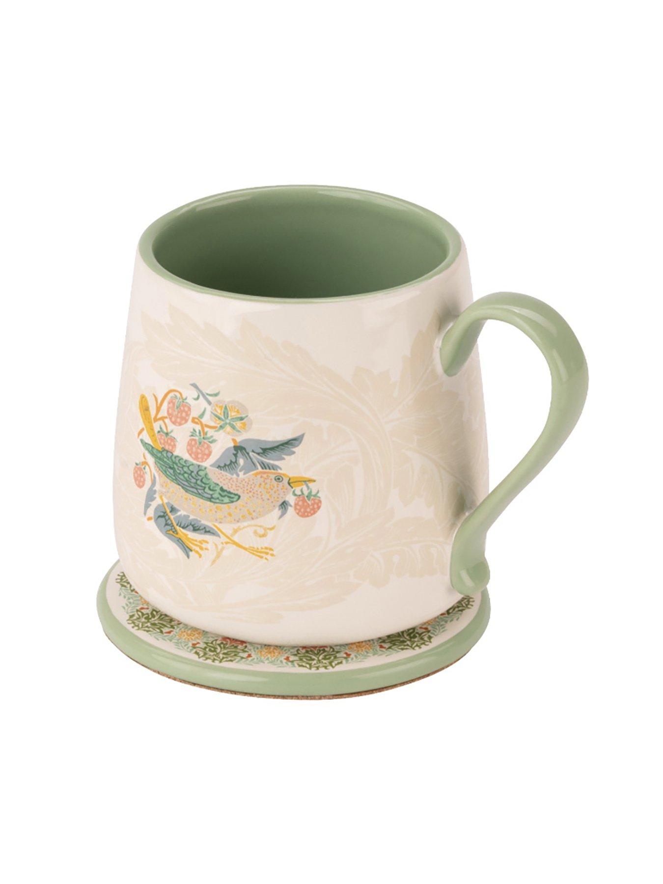 Image 4 of 5 of William Morris at Home Kg Mug &amp; Coaster Set