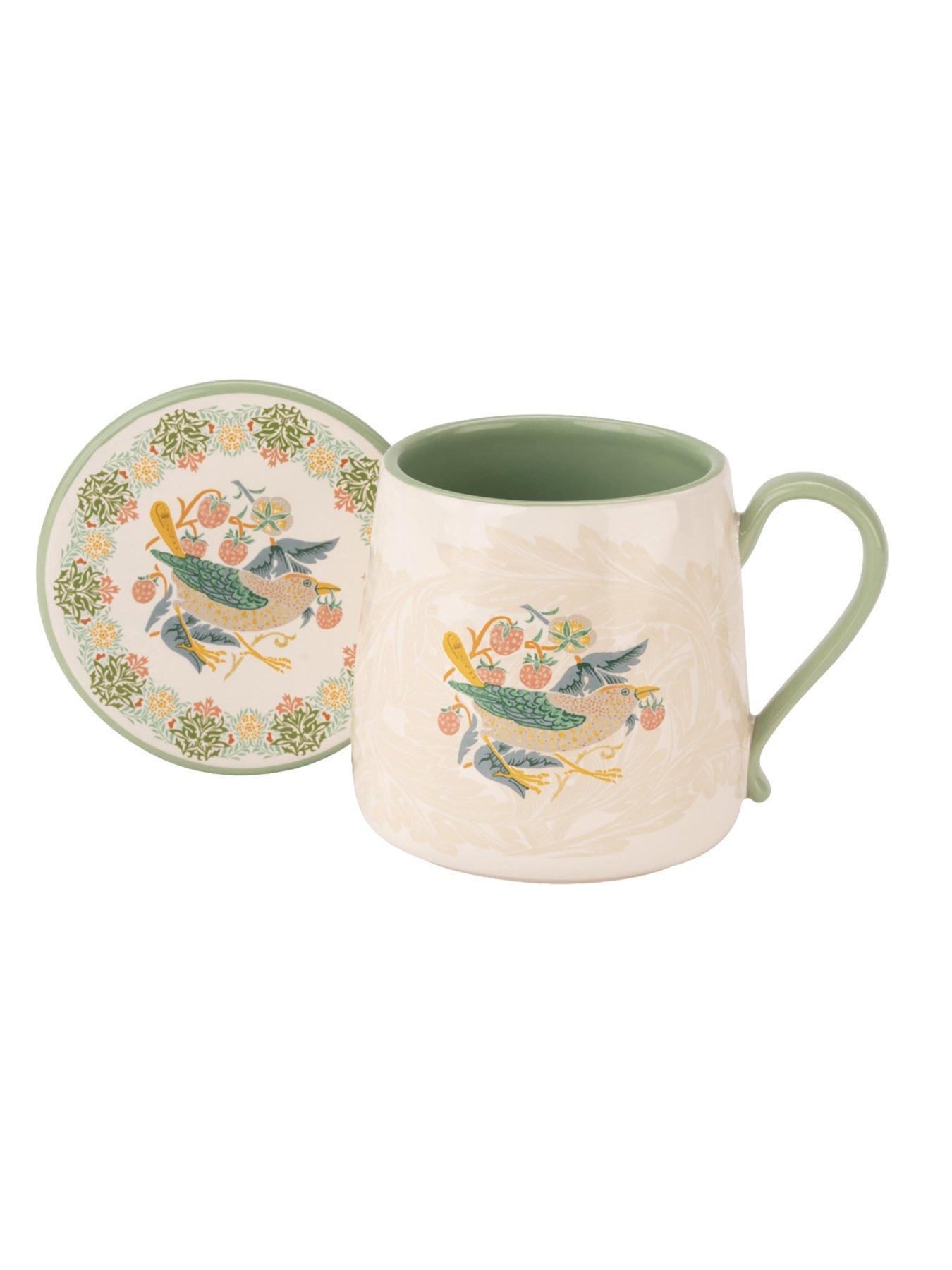 Image 5 of 5 of William Morris at Home Kg Mug &amp; Coaster Set