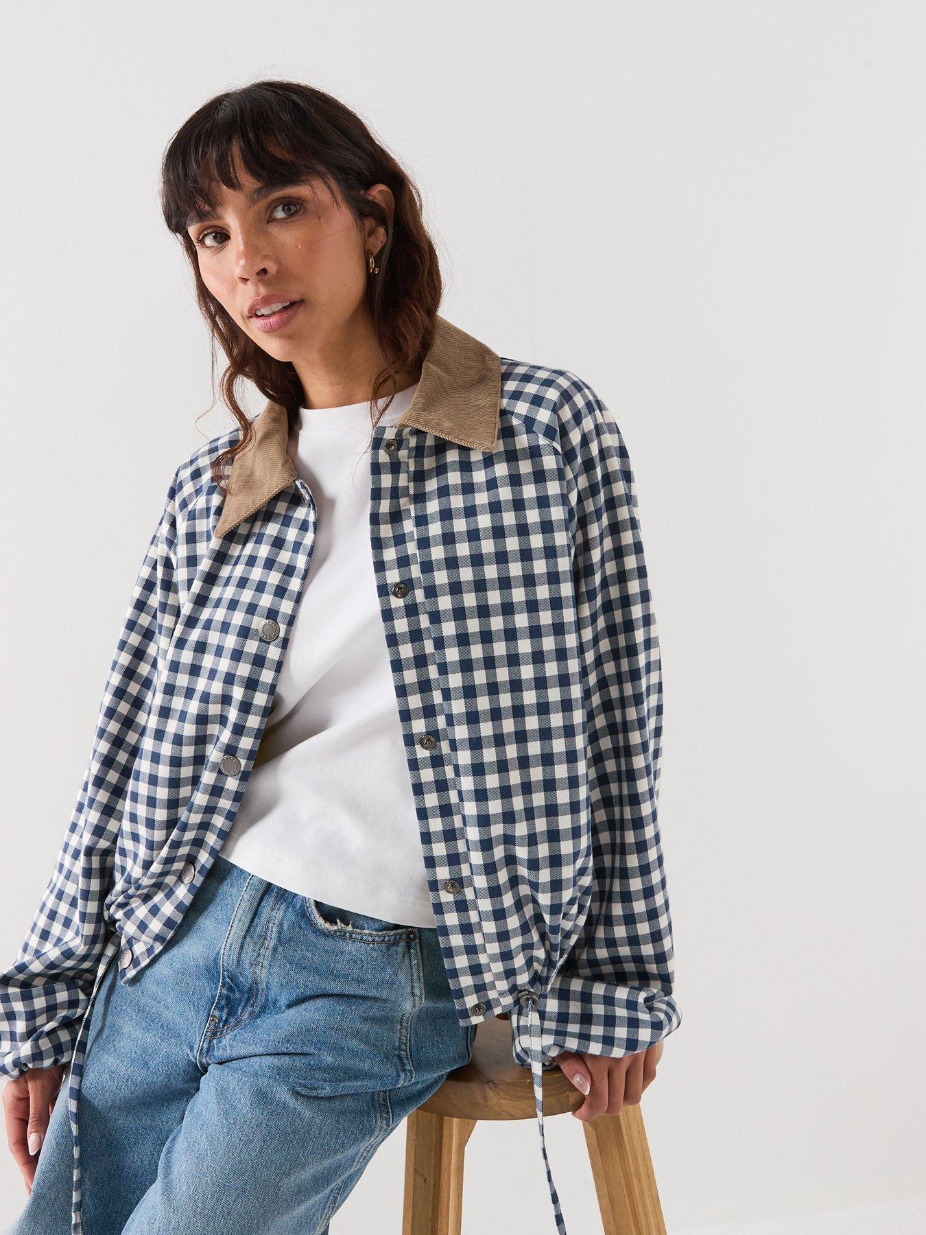 Image 4 of 6 of Barbour Ovingham Casual Jacket - Navy