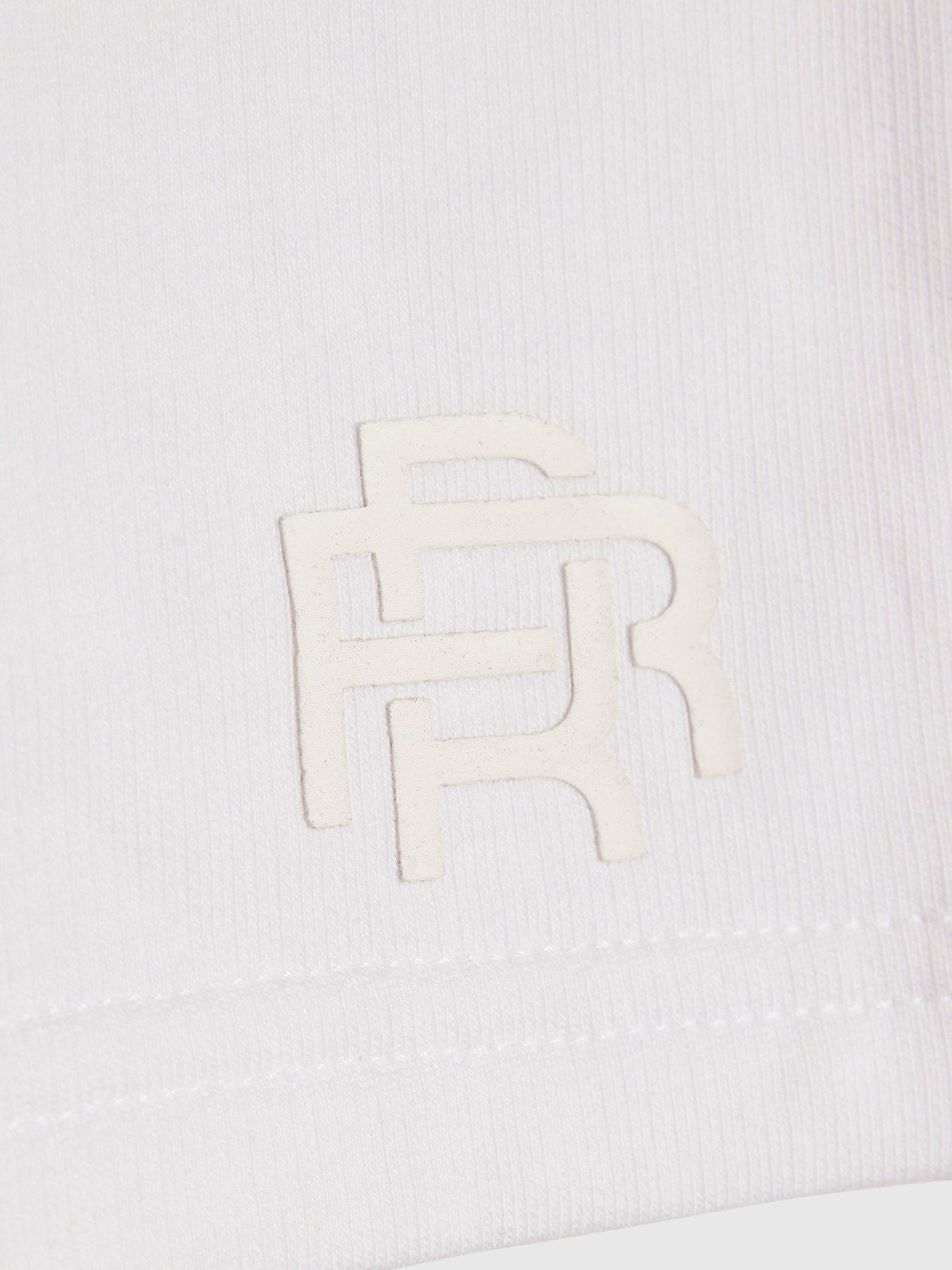 Image 4 of 4 of River Island Older Boys 2 Pack RR Shorts Set - Black/White