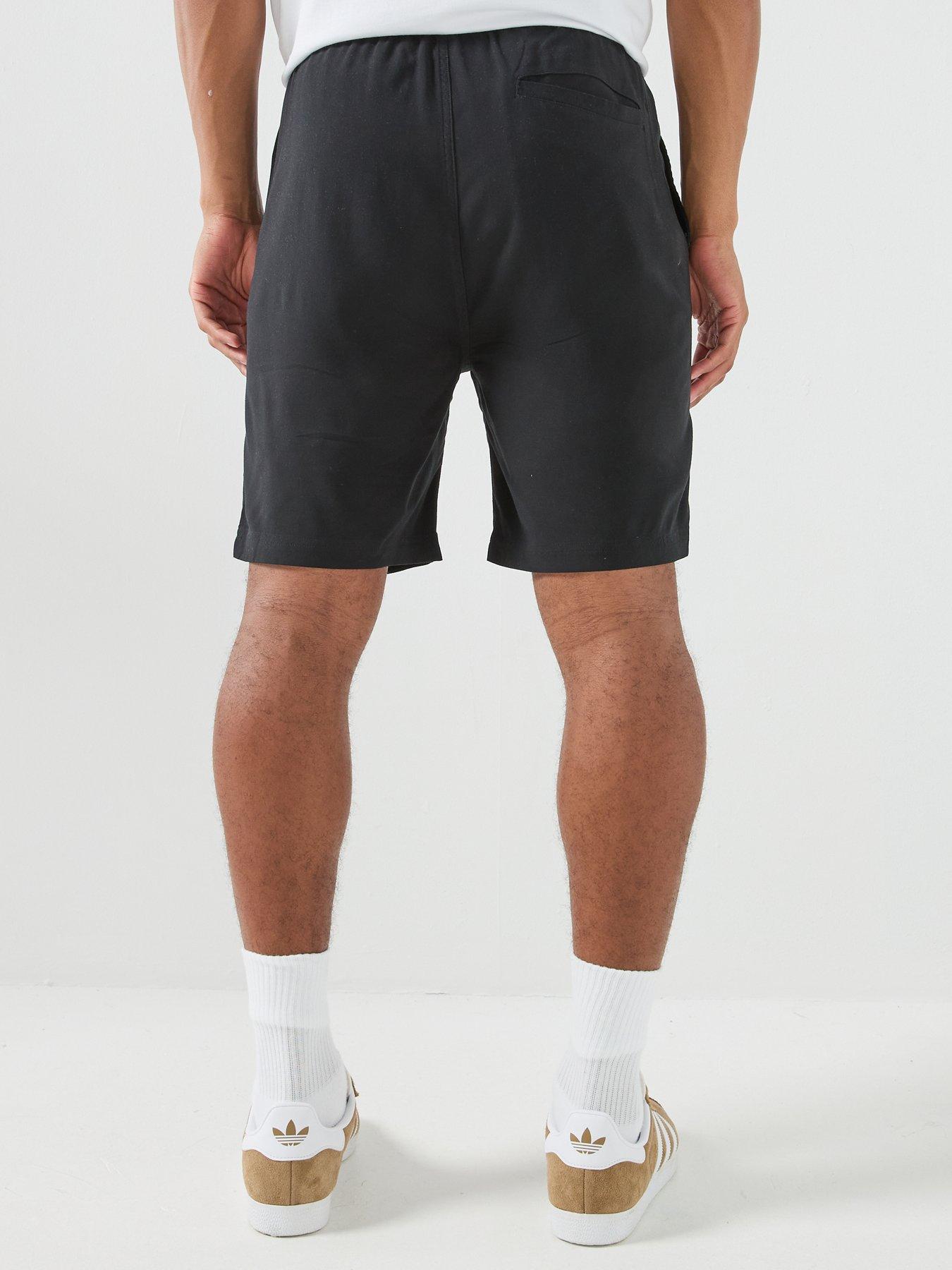 Image 2 of 5 of Pretty Green Islington Woven Shorts - Black