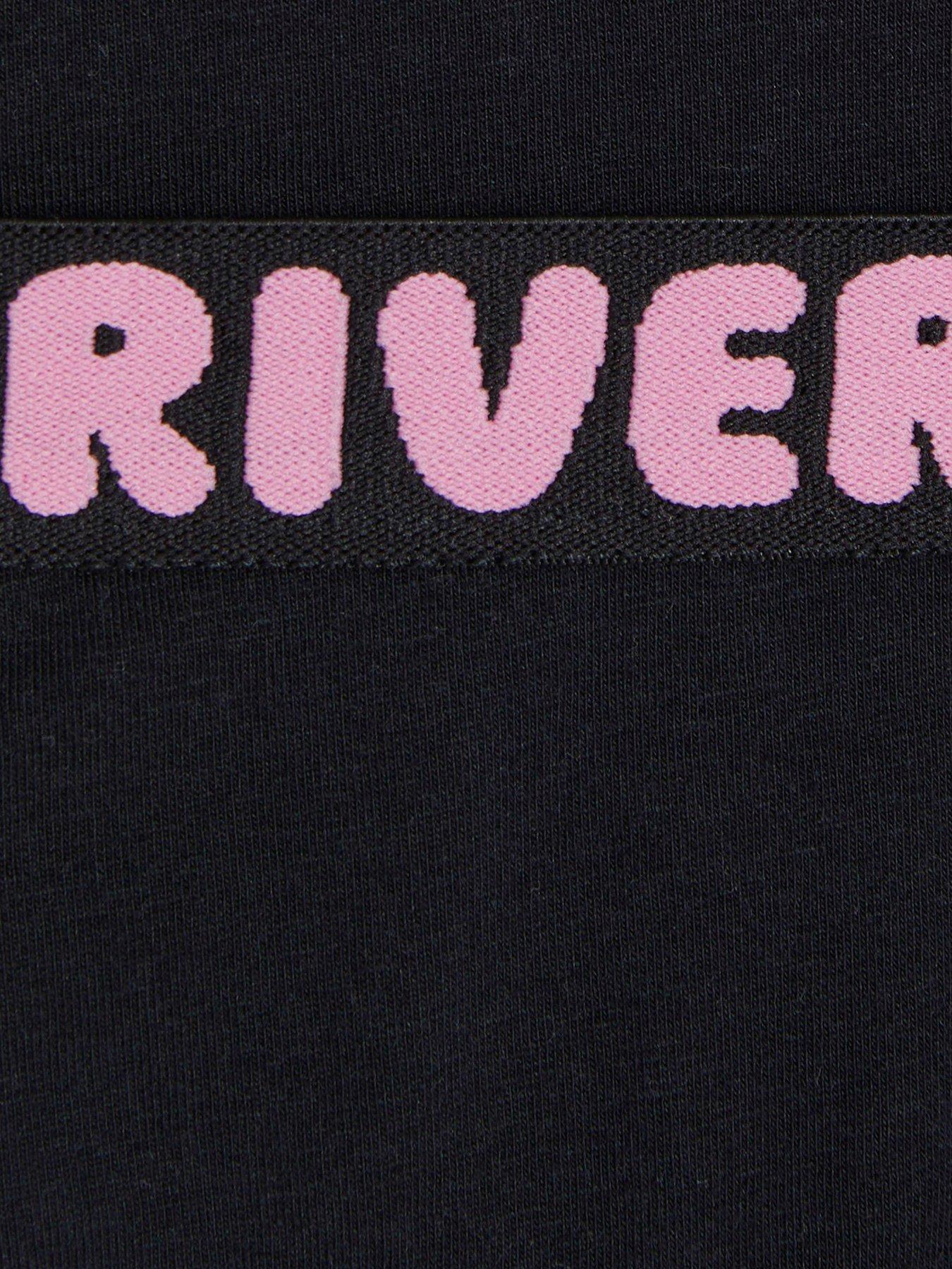Image 3 of 3 of River Island Girls Hipster Pack Of 5 Briefs - Black
