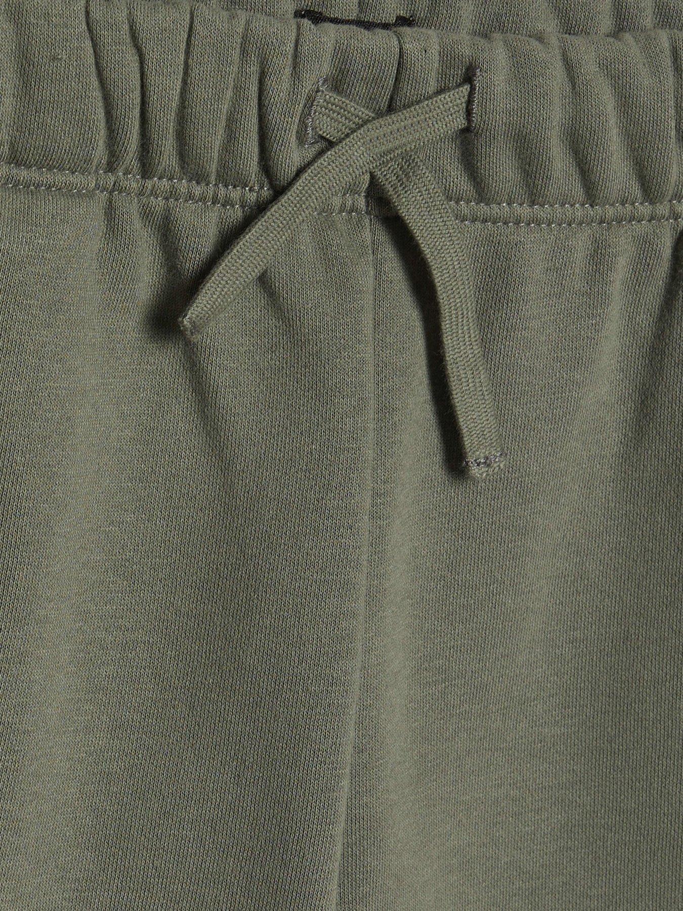 Image 4 of 5 of River Island Older Boys Palais Sweatshirt Set - Green