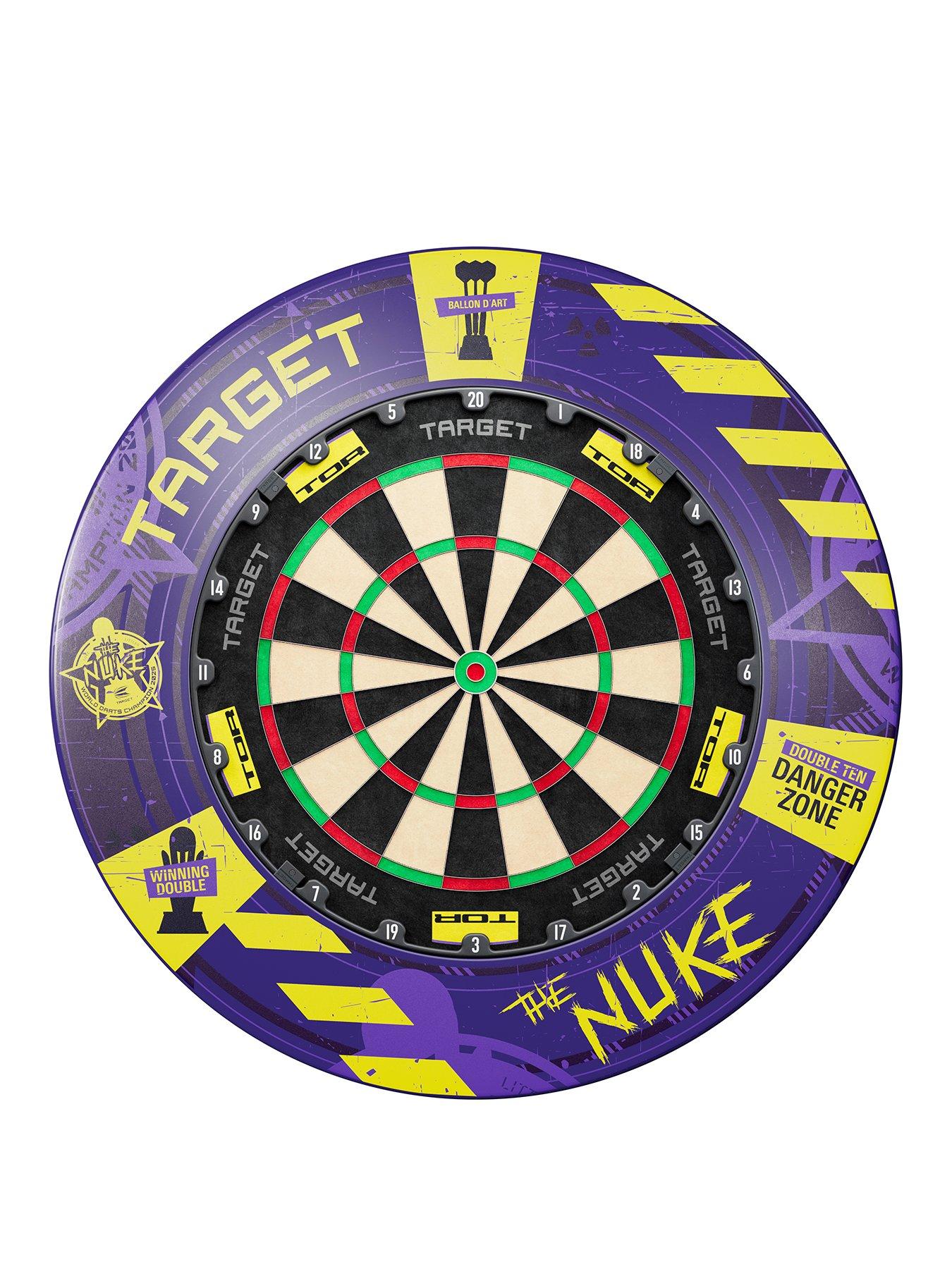 Target Luke Littler World Champion Edition TOR Dartboard and Surround Bundle